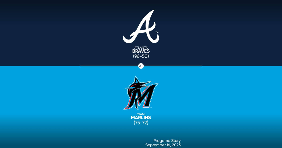 MLB Stories – Atlanta Braves at Miami Marlins Preview – 09/16/2023 – MLB.com