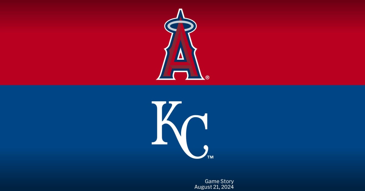 Los Angeles Angels at Kansas City Royals Game Story, Scores 