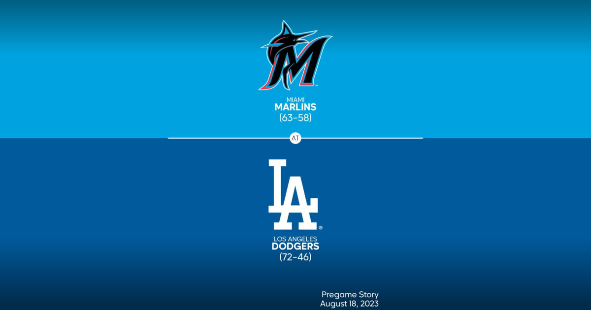 MLB Stories - Miami Marlins at Los Angeles Dodgers Preview - 08/18