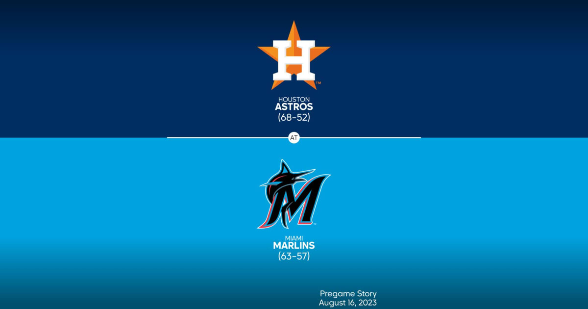 Houston Astros vs Miami Marlins 8/16/2023 Picks and Predictions