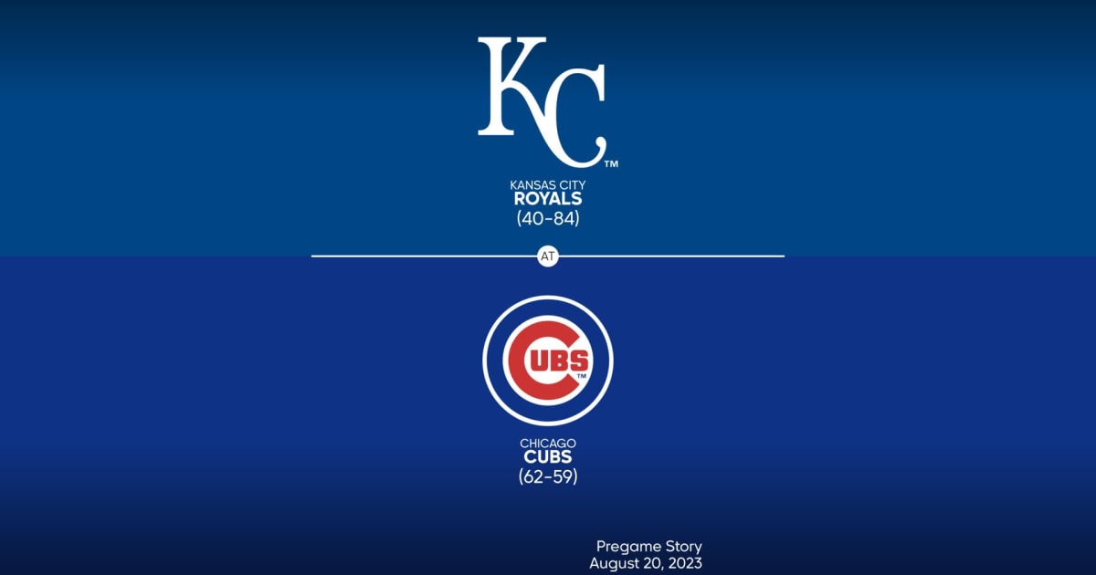 Kansas City Royals at Chicago Cubs Preview 08/20/2023 MLB Stories