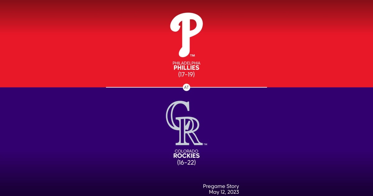 Philadelphia Phillies at Colorado Rockies Preview 05/12/2023 MLB