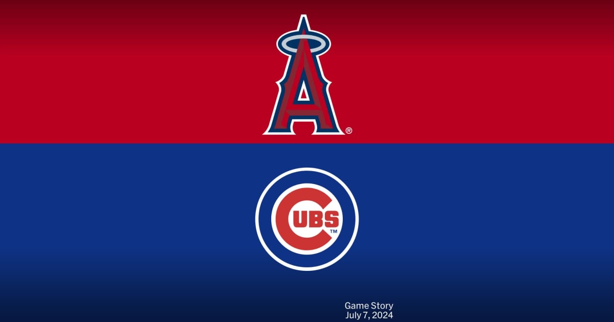 Los Angeles Angels at Chicago Cubs Game Story, Scores/Highlights 07