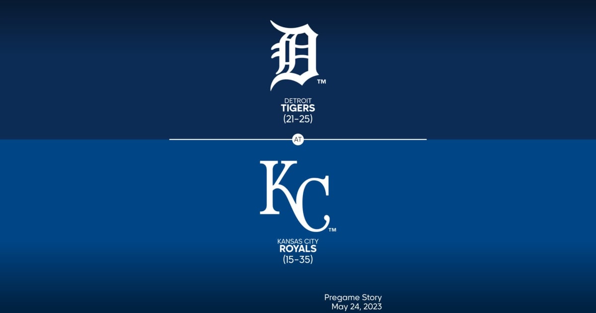 Detroit Tigers vs. Kansas City Royals. Thursday April 14, 2022.