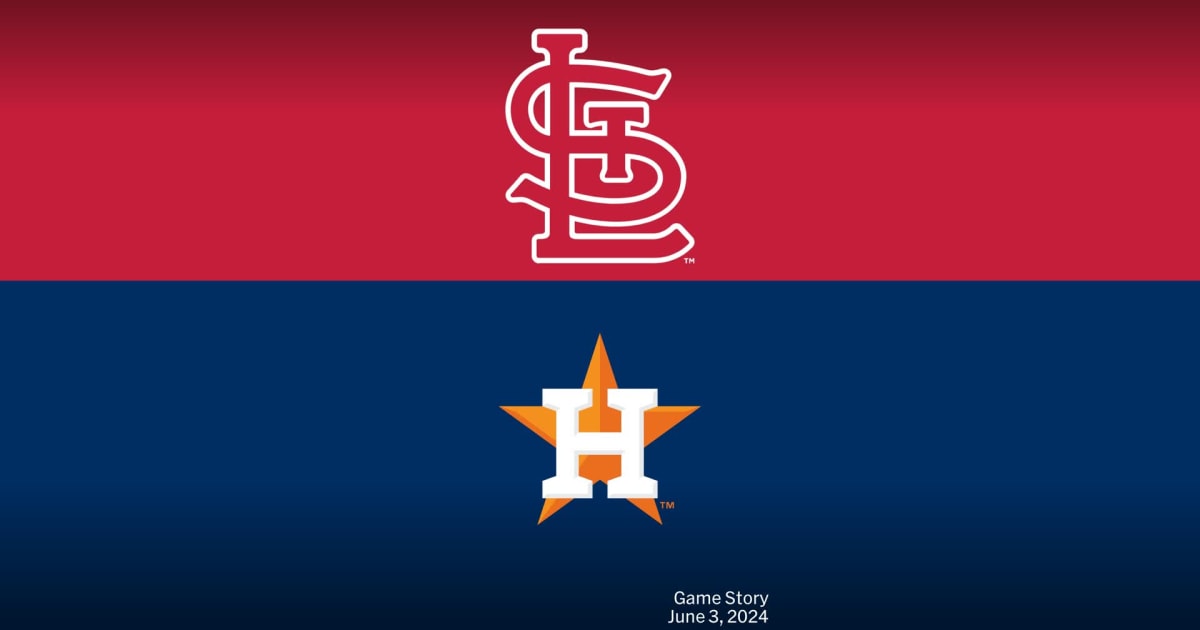 St. Louis Cardinals at Houston Astros Game Story, Scores/Highlights ...