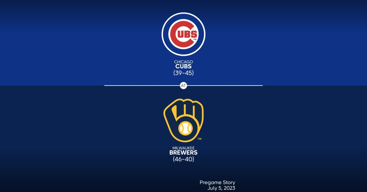 Chicago Cubs at Milwaukee Brewers Preview - 07/05/2023 - MLB Stories