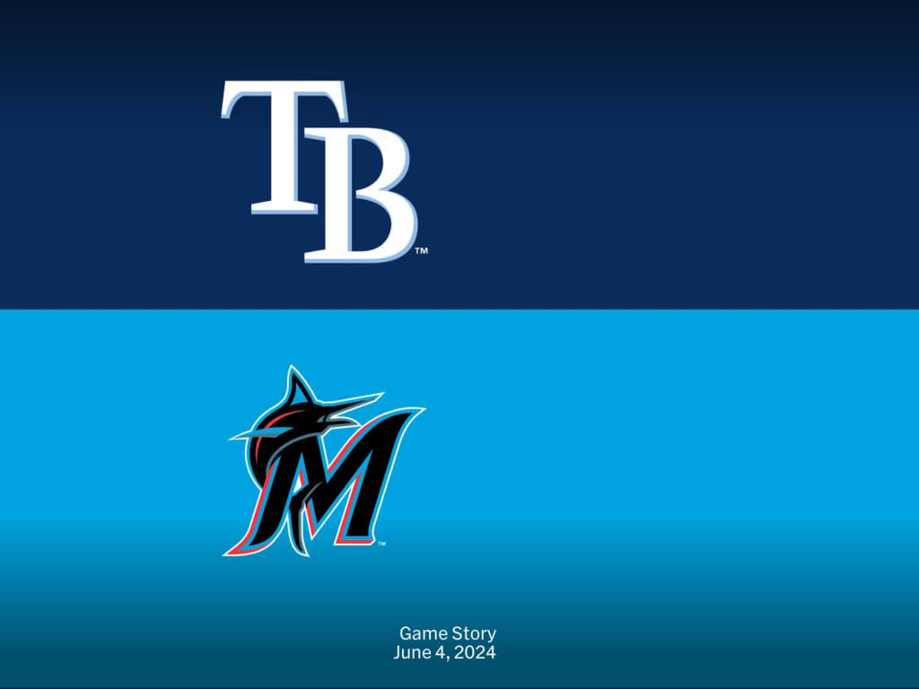 Tampa Bay Rays at Miami Marlins Game Story, Scores