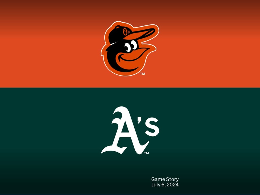 Baltimore Orioles at Oakland Athletics Game Story, Scores 