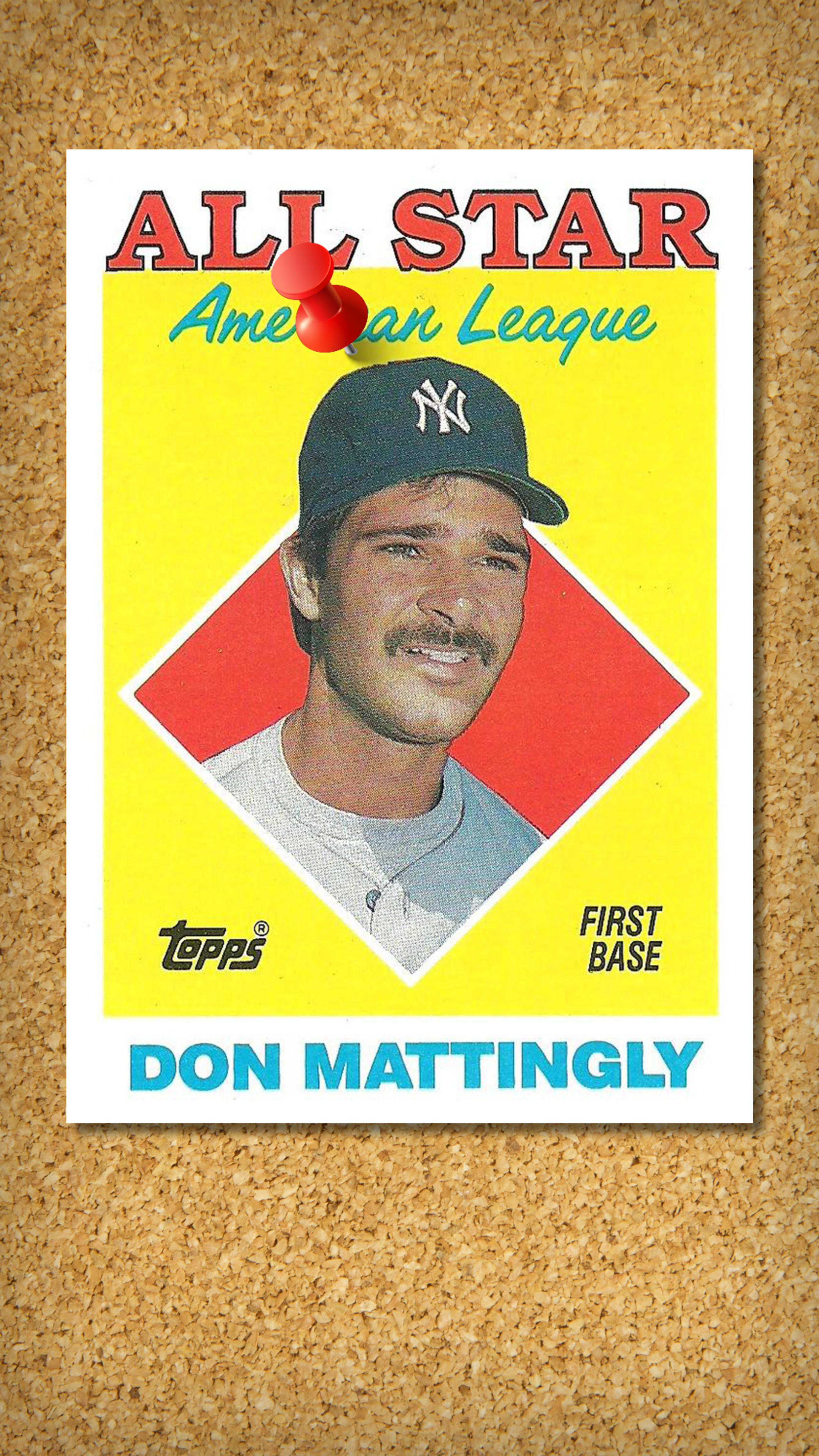 Topps All Star Don Mattingly Baseball Card