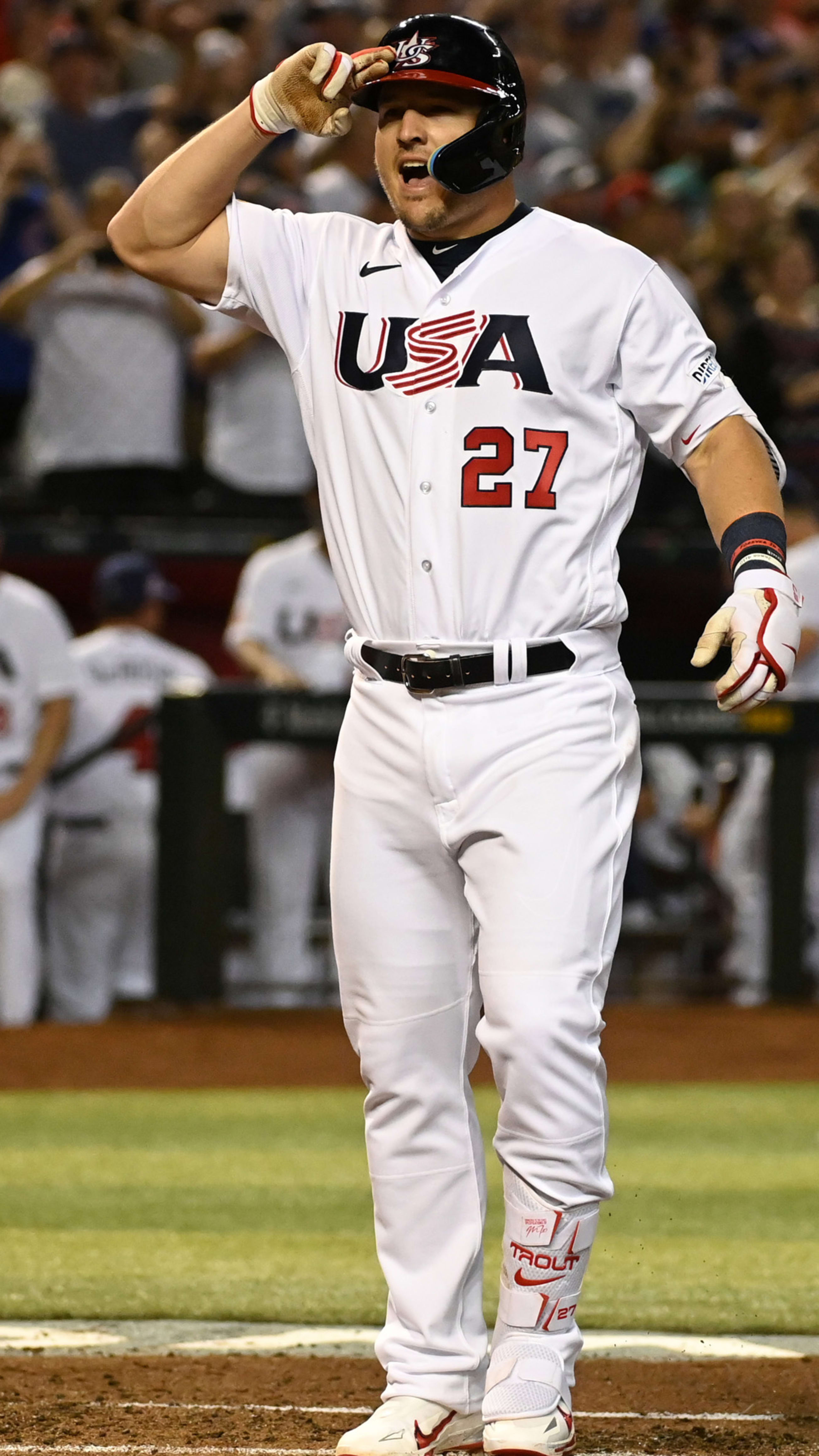Mike Trout homers as Team USA crushes Canada in World Baseball