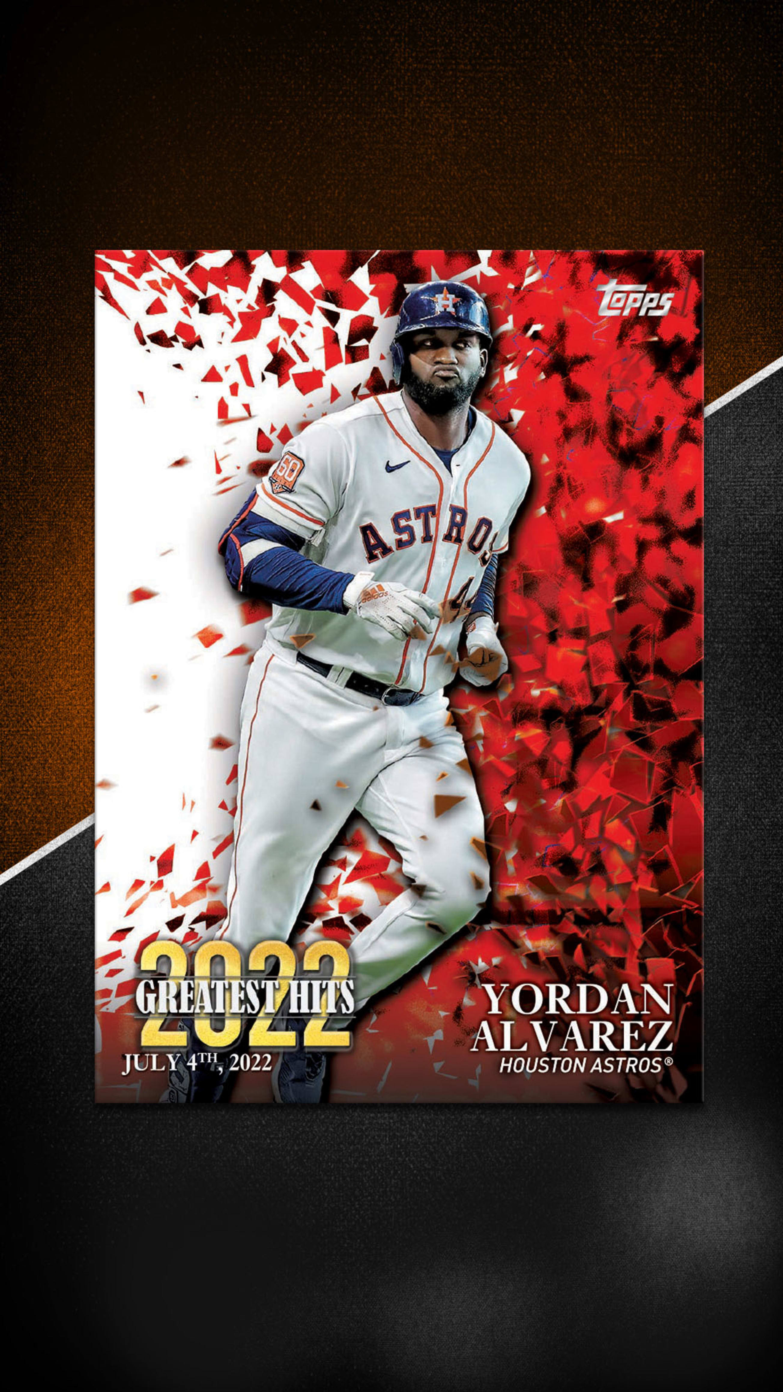 Topps baseball cards greatest moments of 2022 - MLB Stories