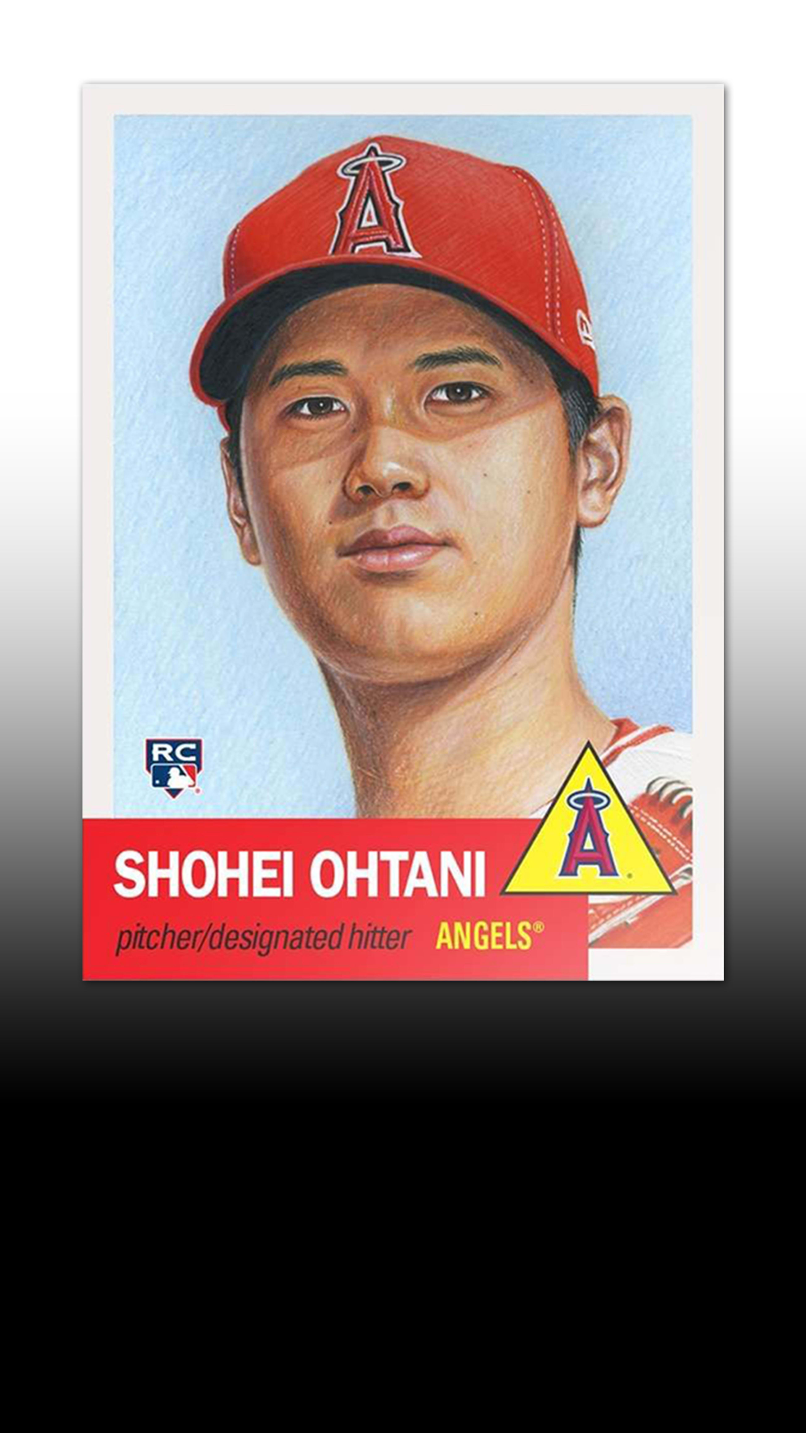 Shohei Ohtani Babe Ruthプロジェクト70カード Topps社70周年記念で