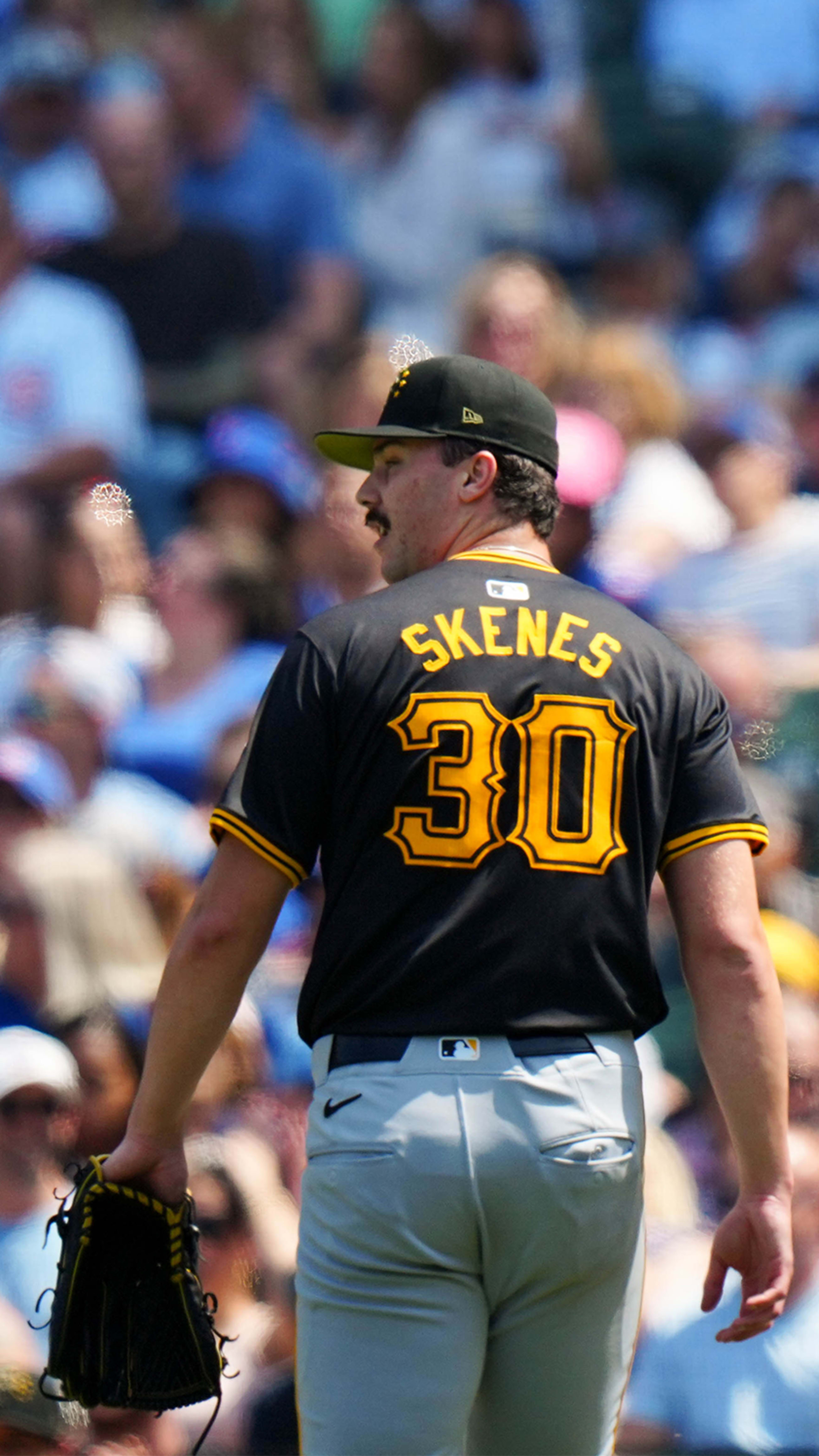 Paul Skenes makes MLB debut with Pirates, strikes out seven Cubs