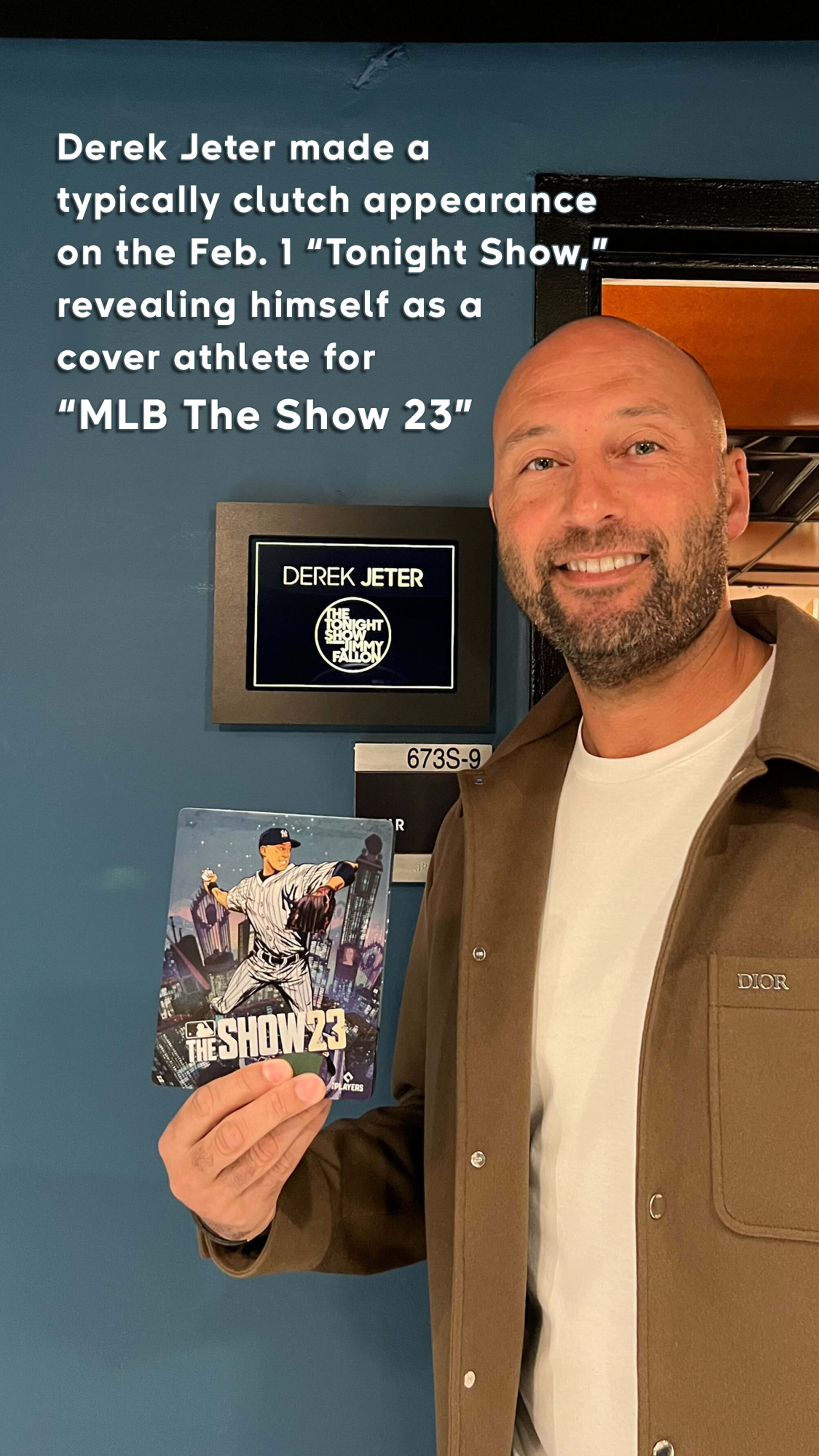 Derek Jeter Announced as Cover Athlete for MLB The Show 23