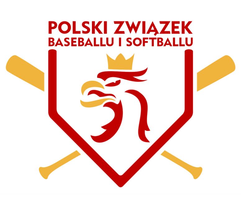 Logo for the Polish Baseball and Softball Federation.