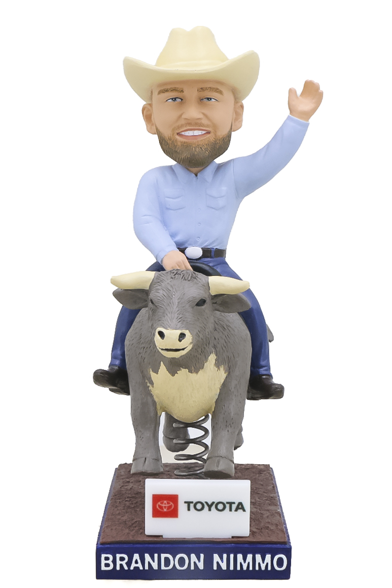 Brandon Nimmo Bull Riding Bobblehead presented by Toyota (June 7 giveaway)