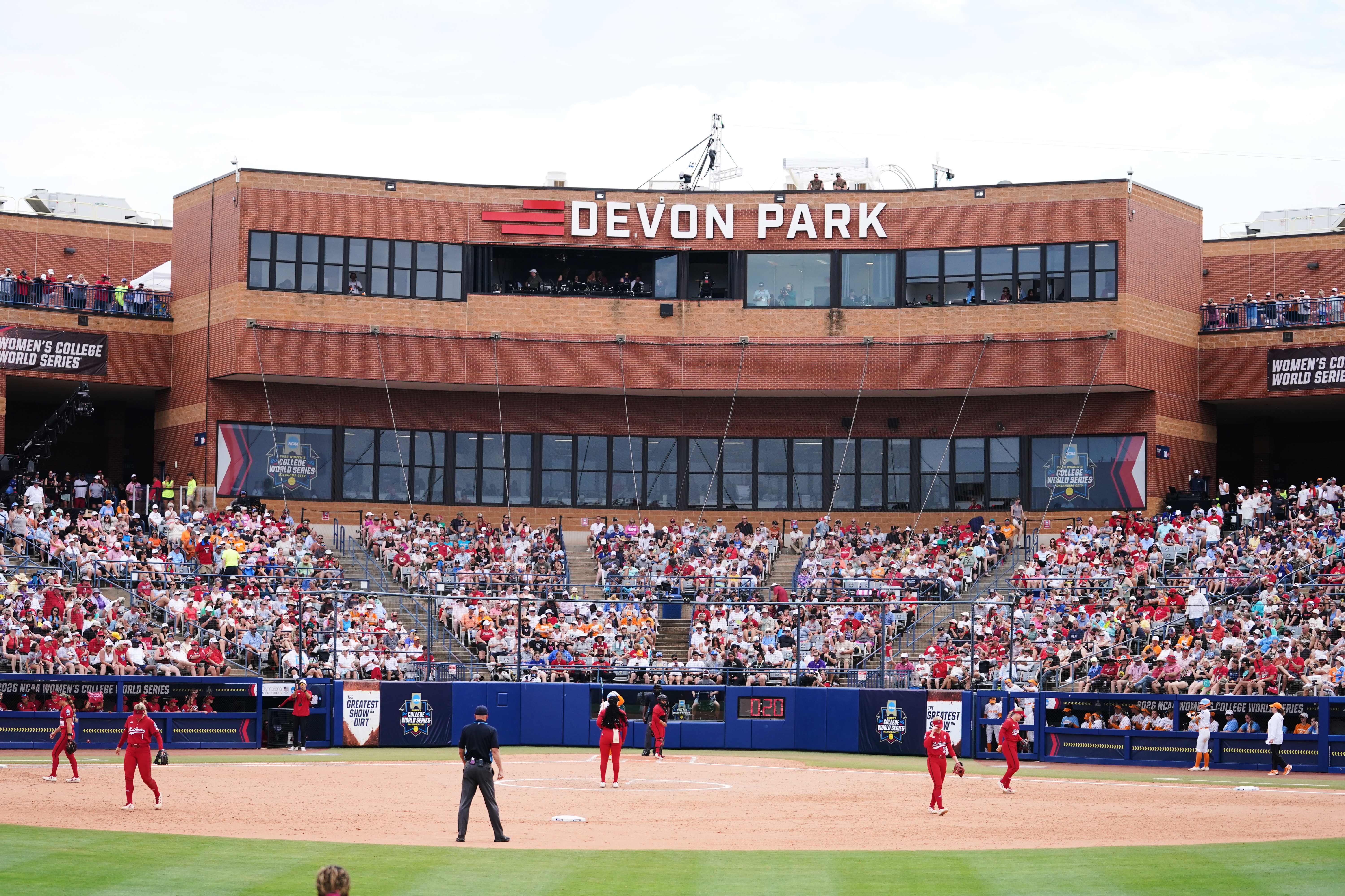 Devon Park, home to the Women's College World Series (AP Images)