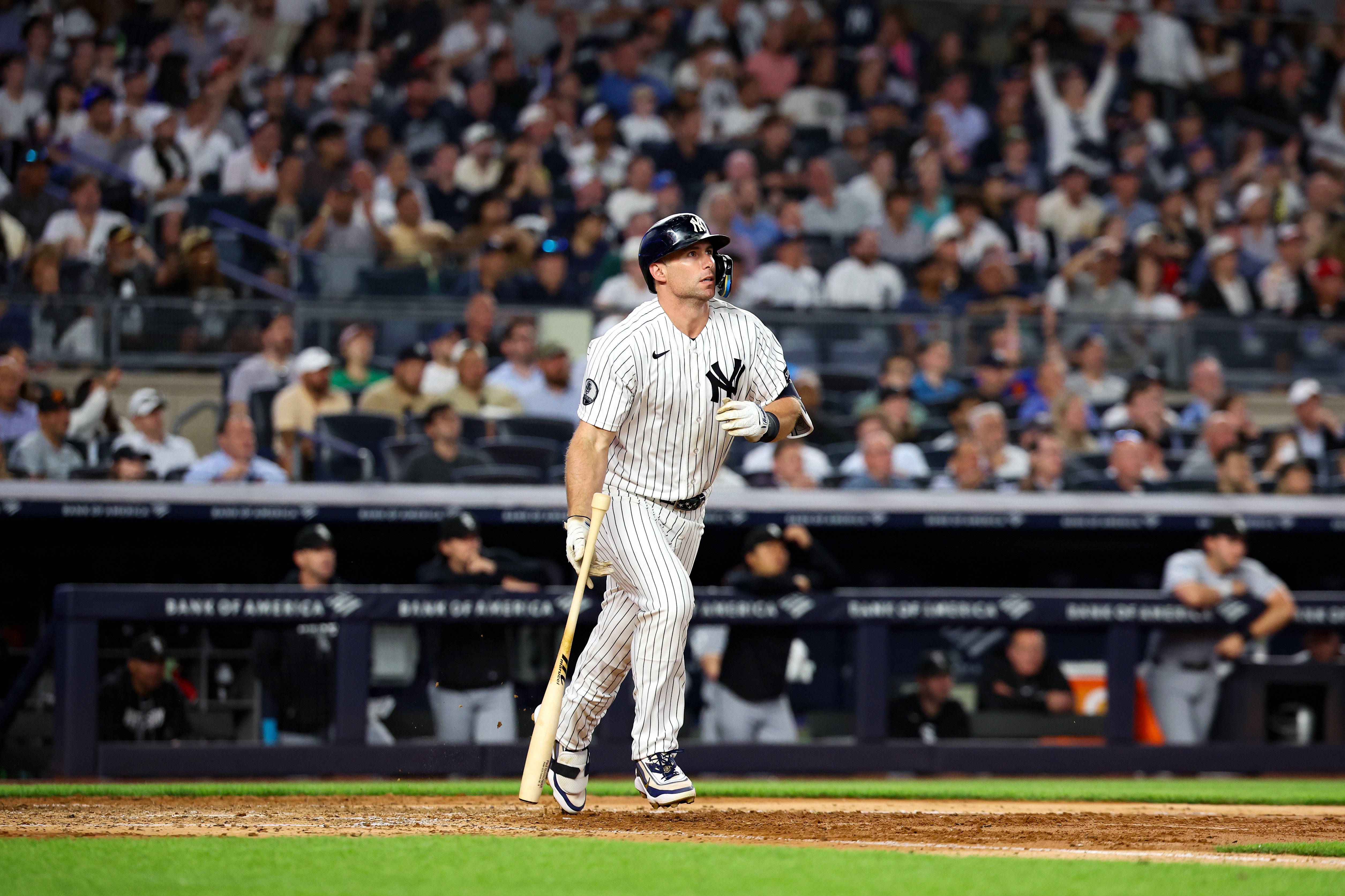 When Goldschmidt re-signed with the Yankees during this past offseason, there was an understanding that his playing time might be limited. But when injuries forced the 16-year veteran into a near-everyday role, Goldschmidt was ready to seize the opportunity. His right-handed bat and heads-up play have helped spark the Yankees’ offense. (Photo Credit: New York Yankees)