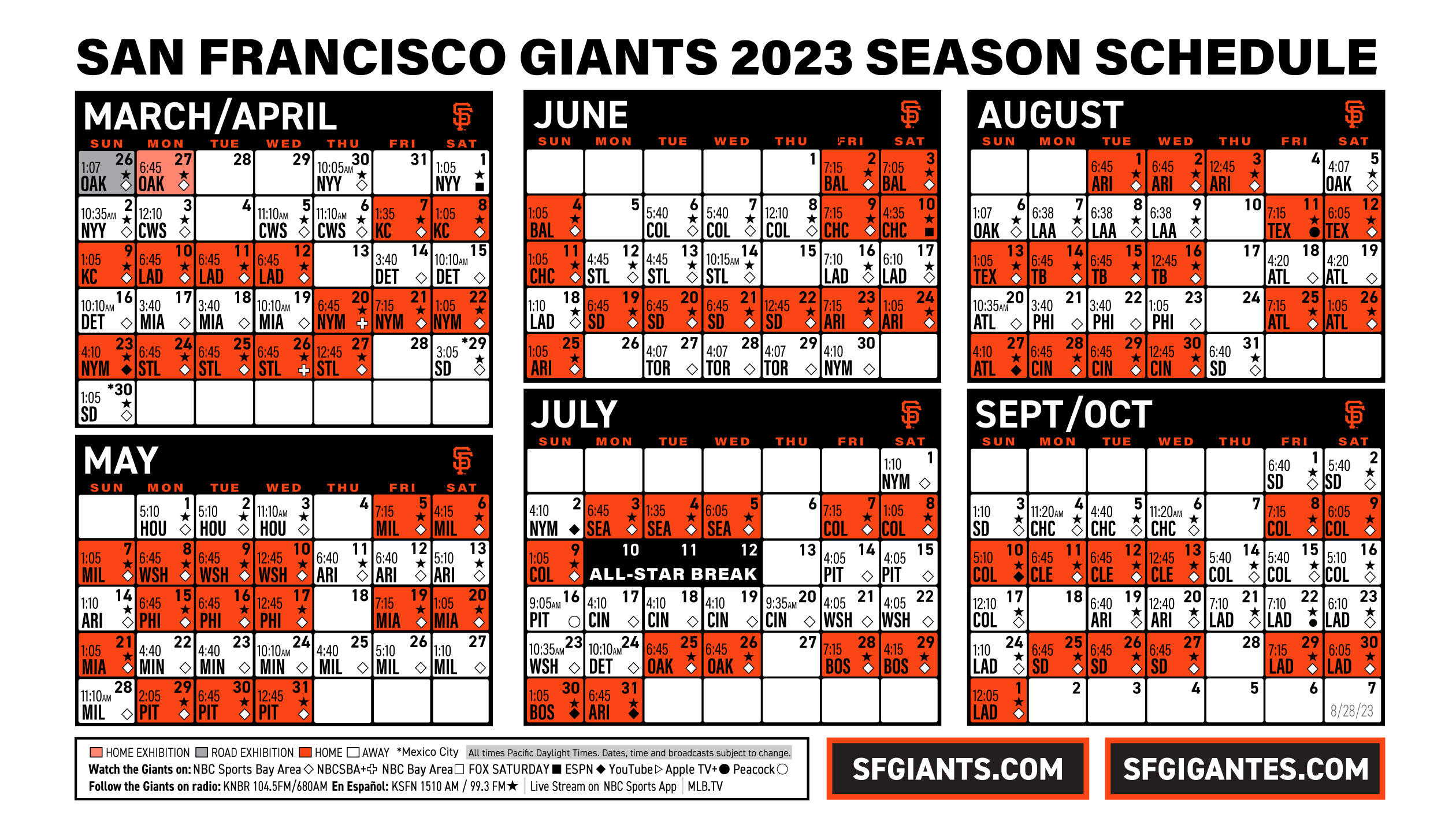 Printable 2022-2023 San Francisco 49ers Schedule