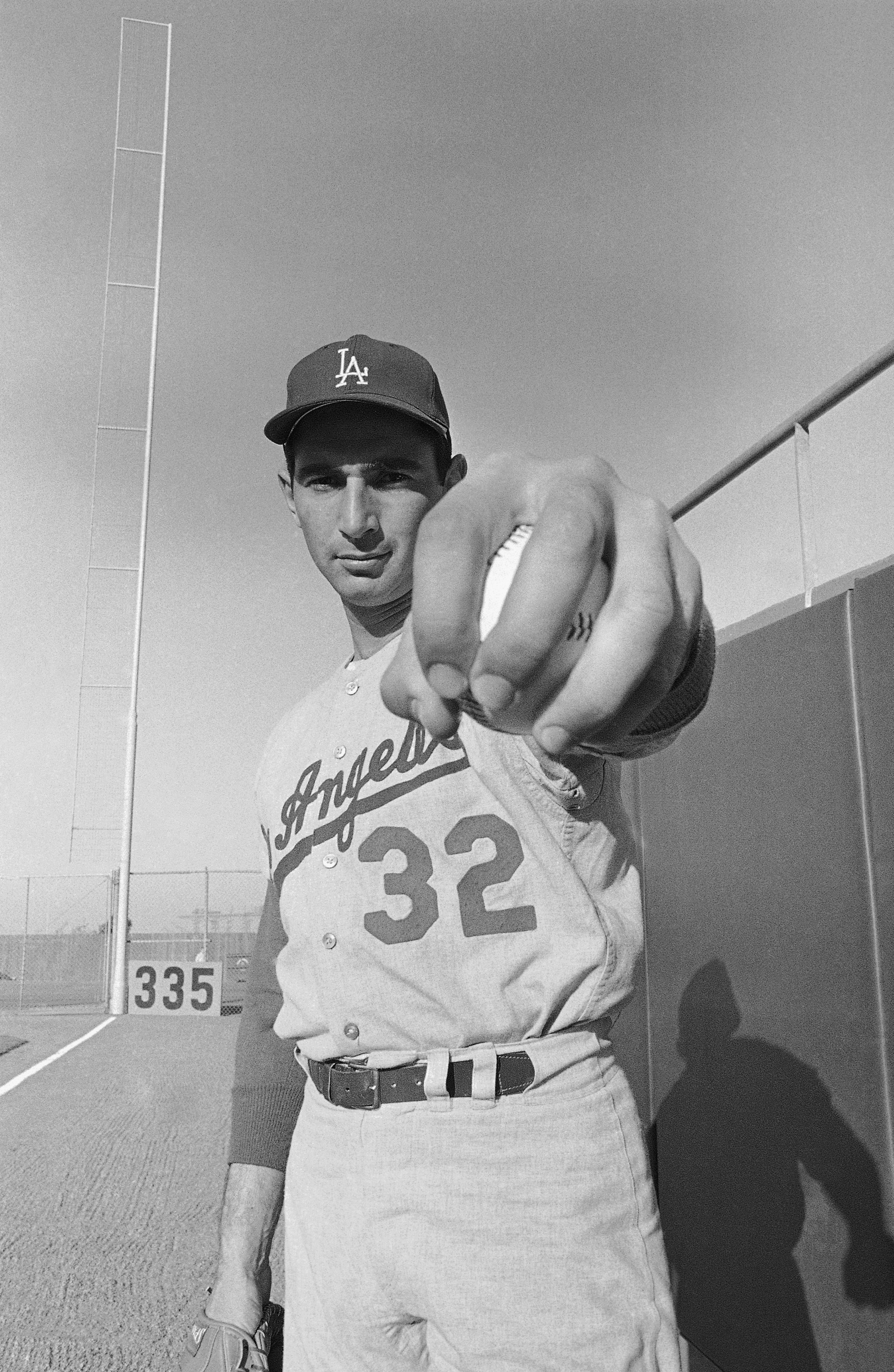 Sandy Koufax at Candlestick Park in June 1965