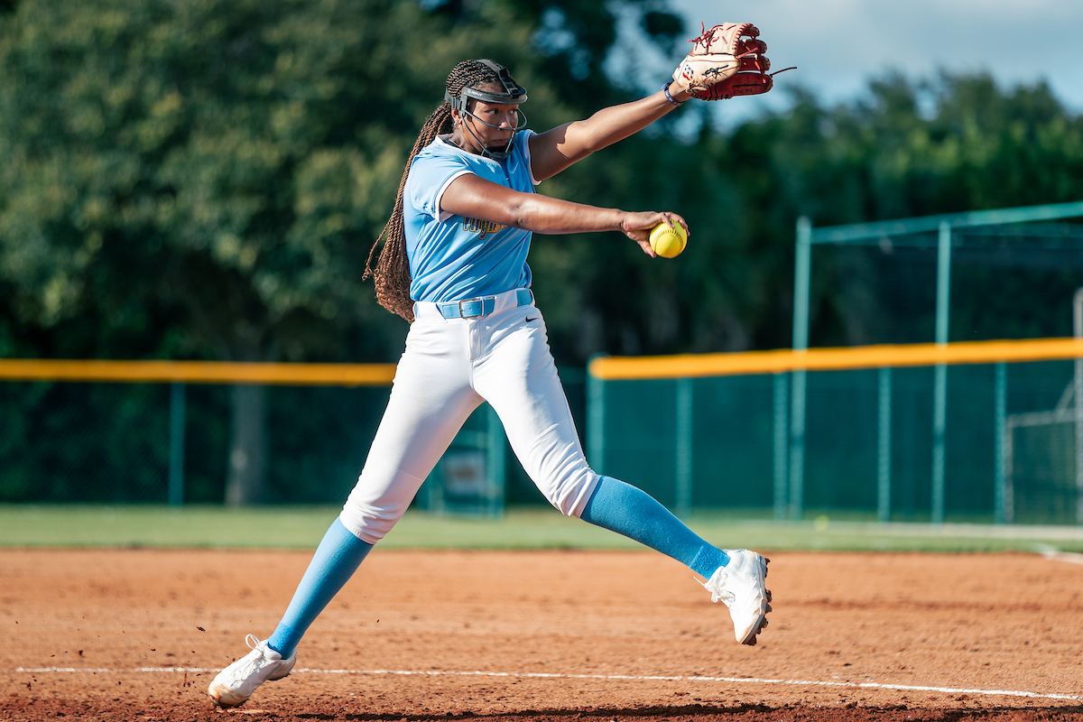 Alina Muhammad at the NIKE RBI Softball World Series
