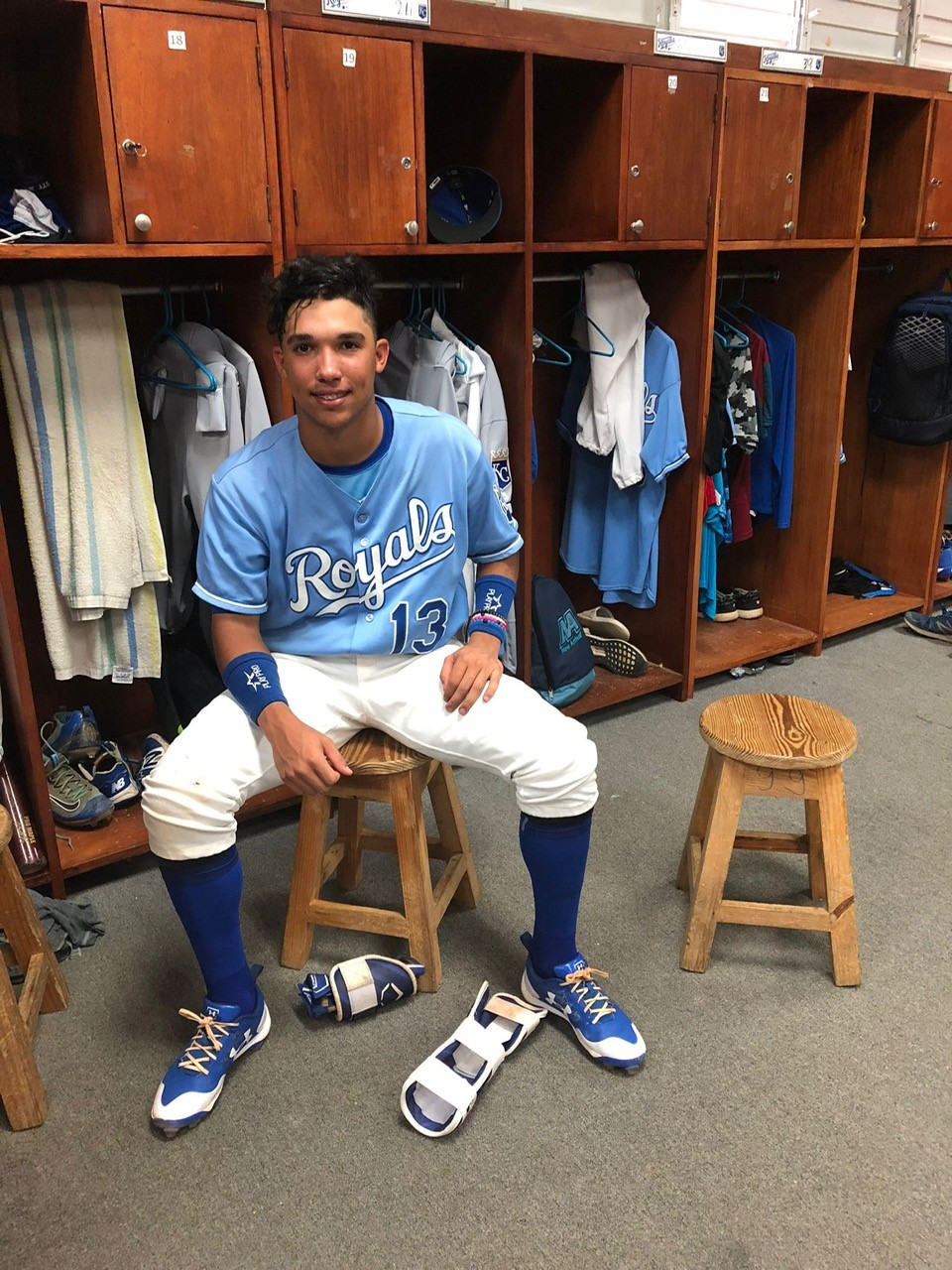 Jesus Reyes has put up a .328/.390/.514 slash line in his career at KCC.