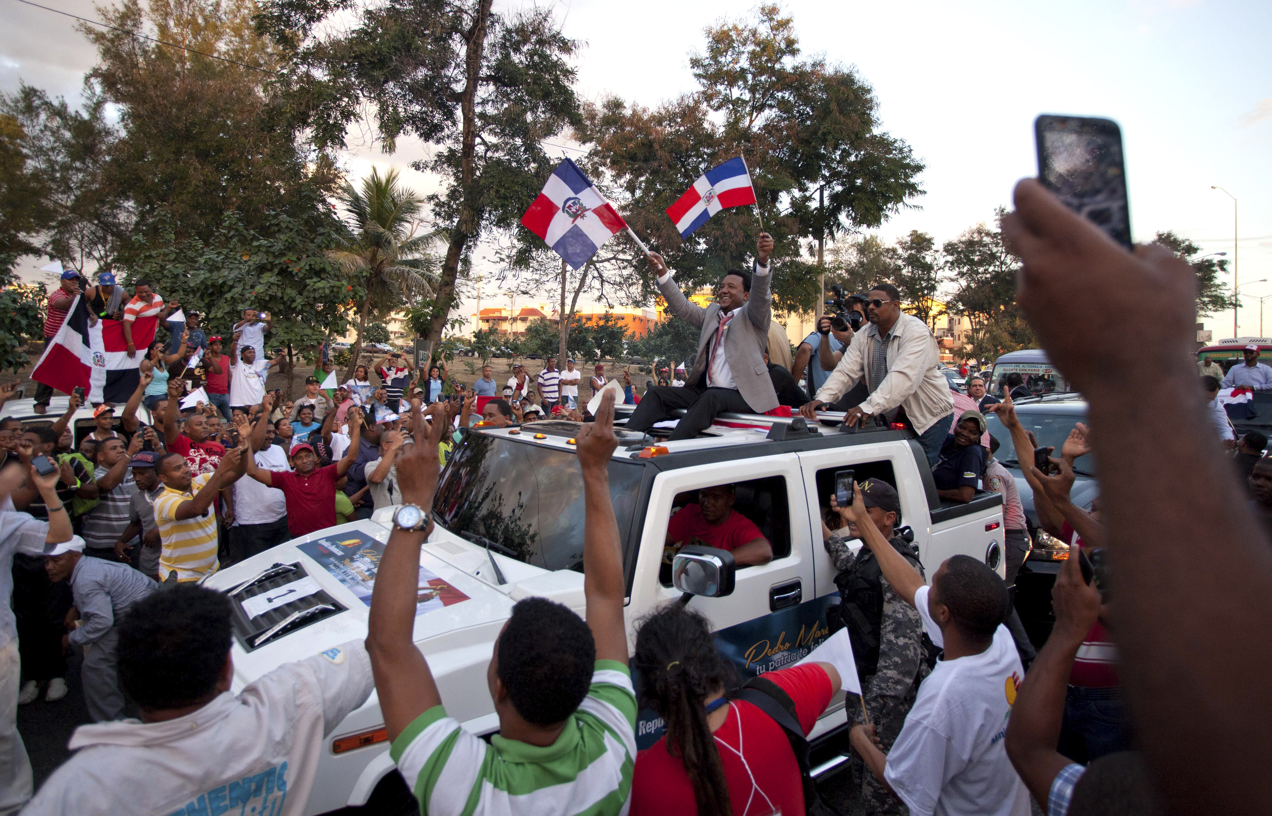 Pedro Martinez in the Dominican Republic after being elected to the Hall of Fame in 2015.