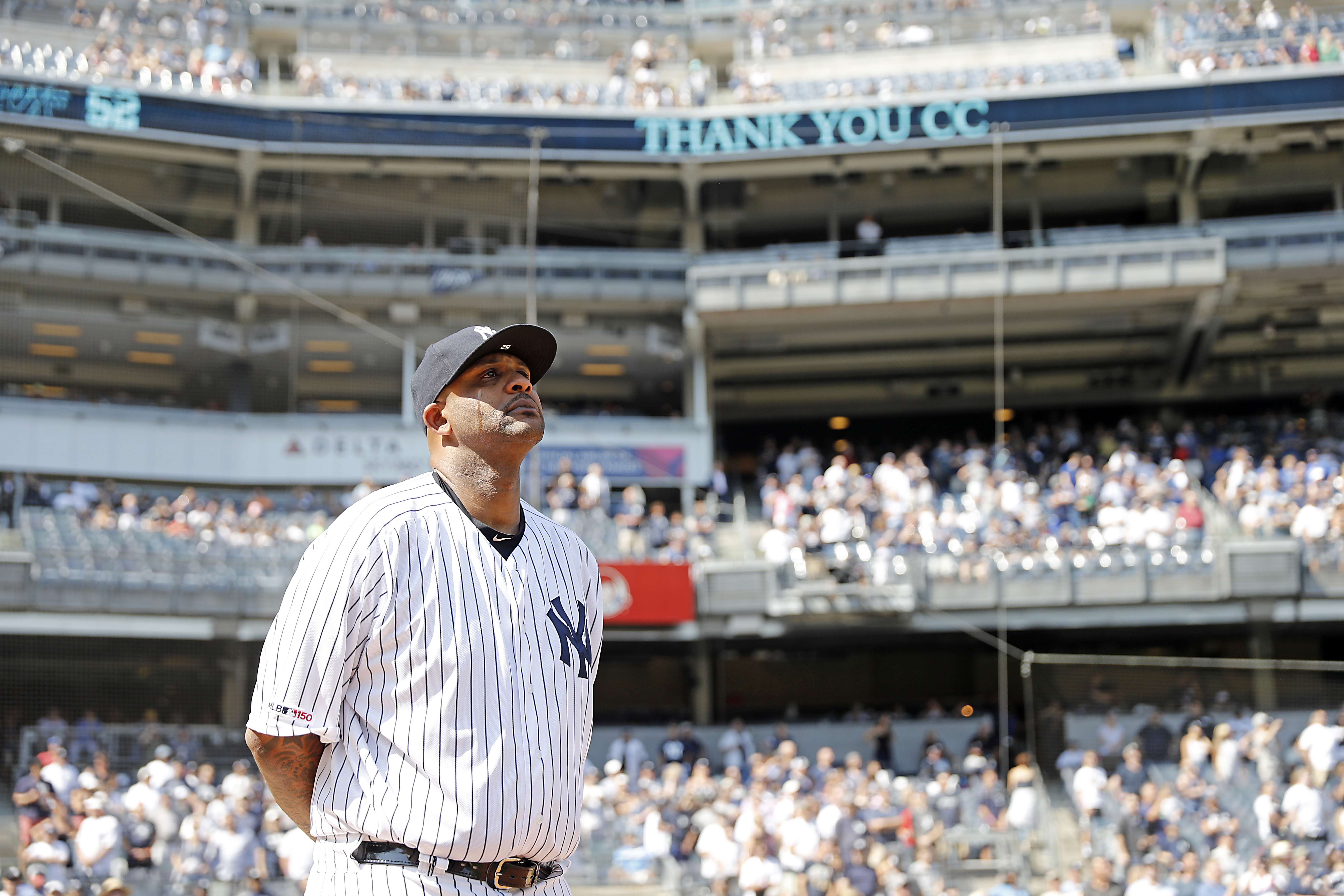 After 19 big league seasons, including 11 with the Yankees, Sabathia earned every accolade he received, including an emotional Yankee Stadium sendoff in September 2019. (Photo Credit: New York Yankees)