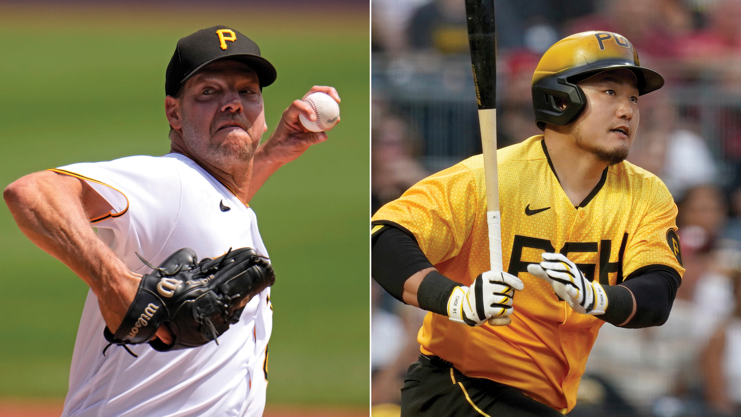 Rich Hill and Ji Man Choi