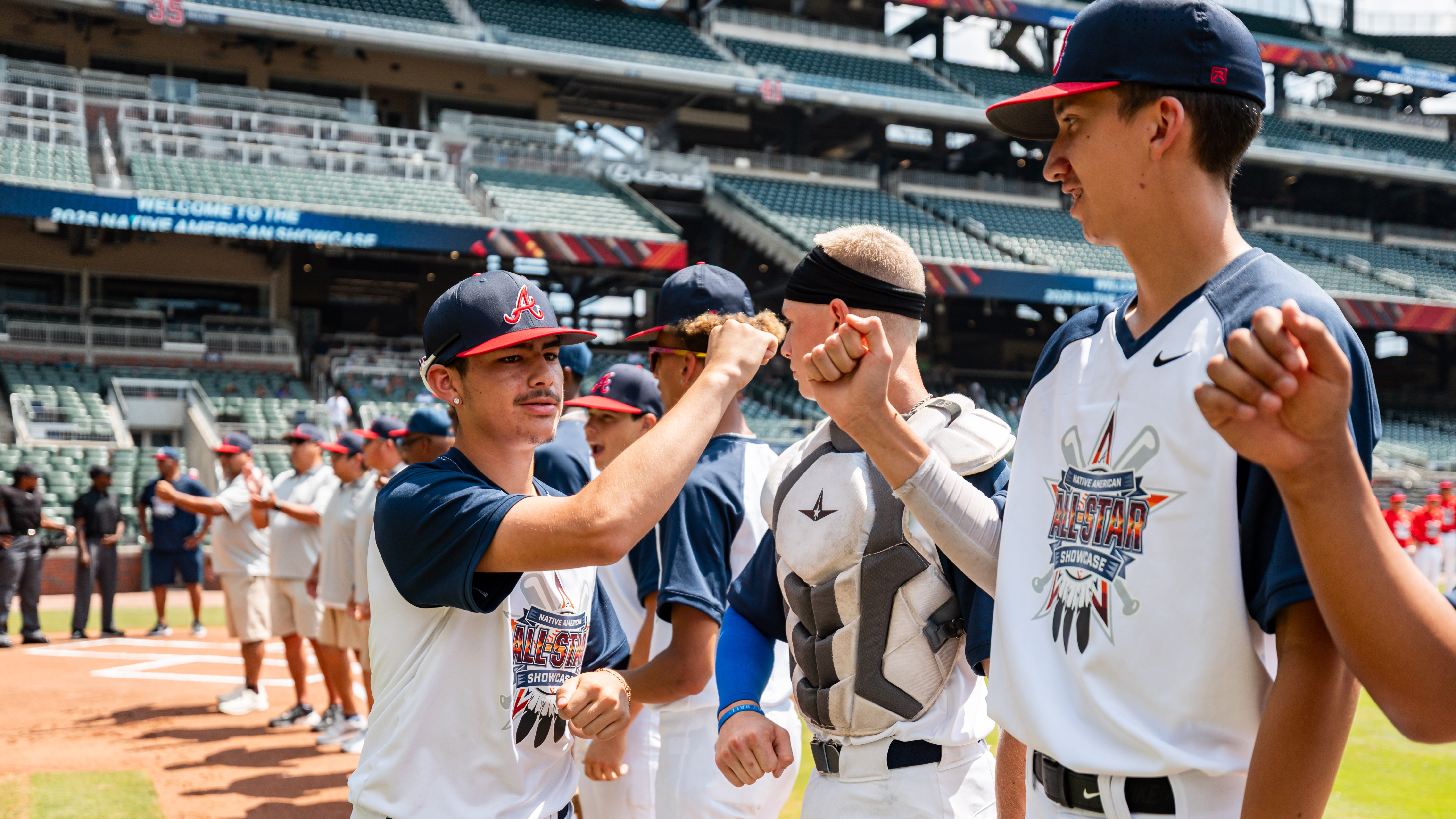 Players and coaches at the showcase represented 31 tribes across 22 states and Canada.