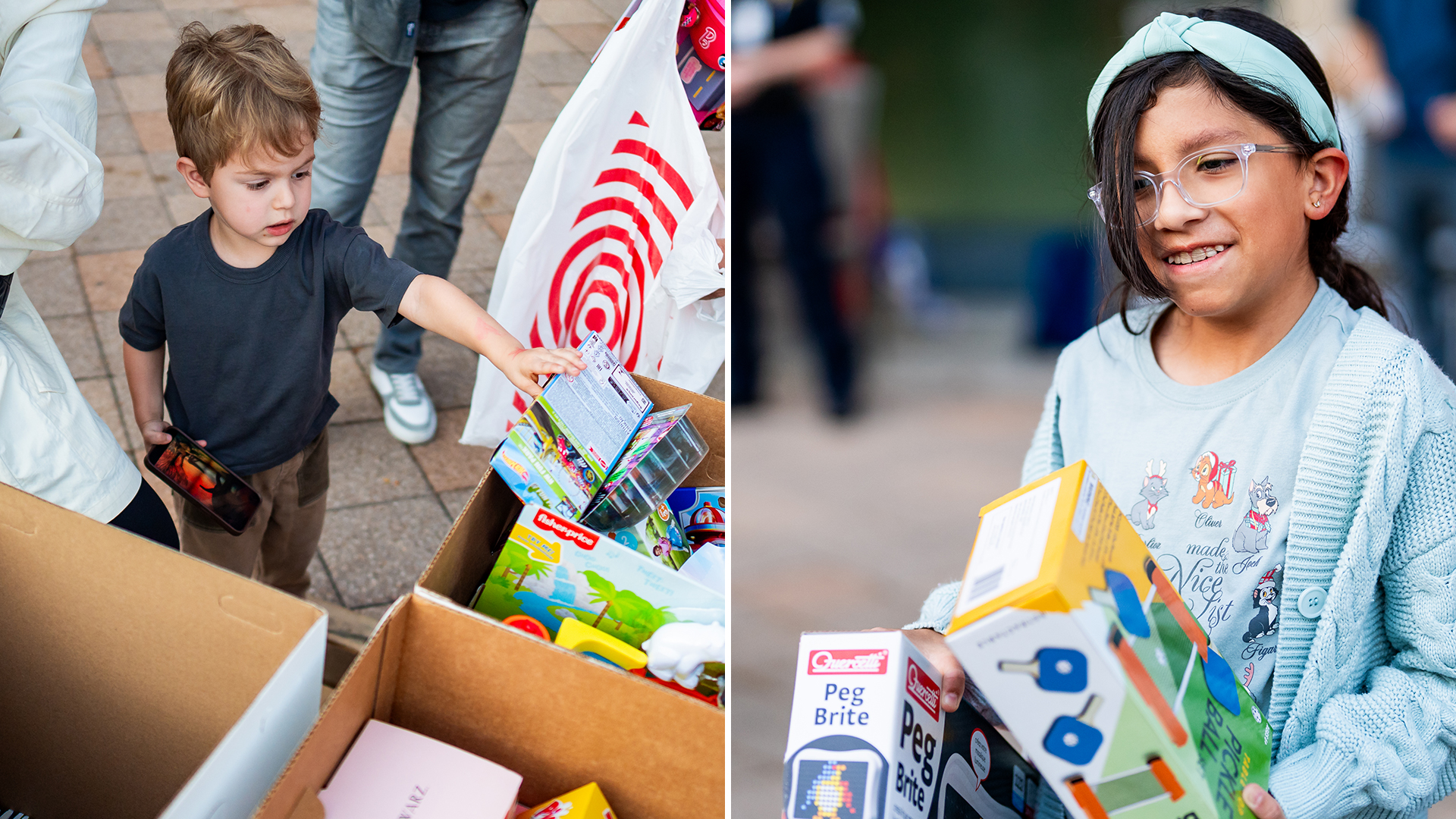 Josh Hader, Maria Hader host holiday toy drive at Daikin Park