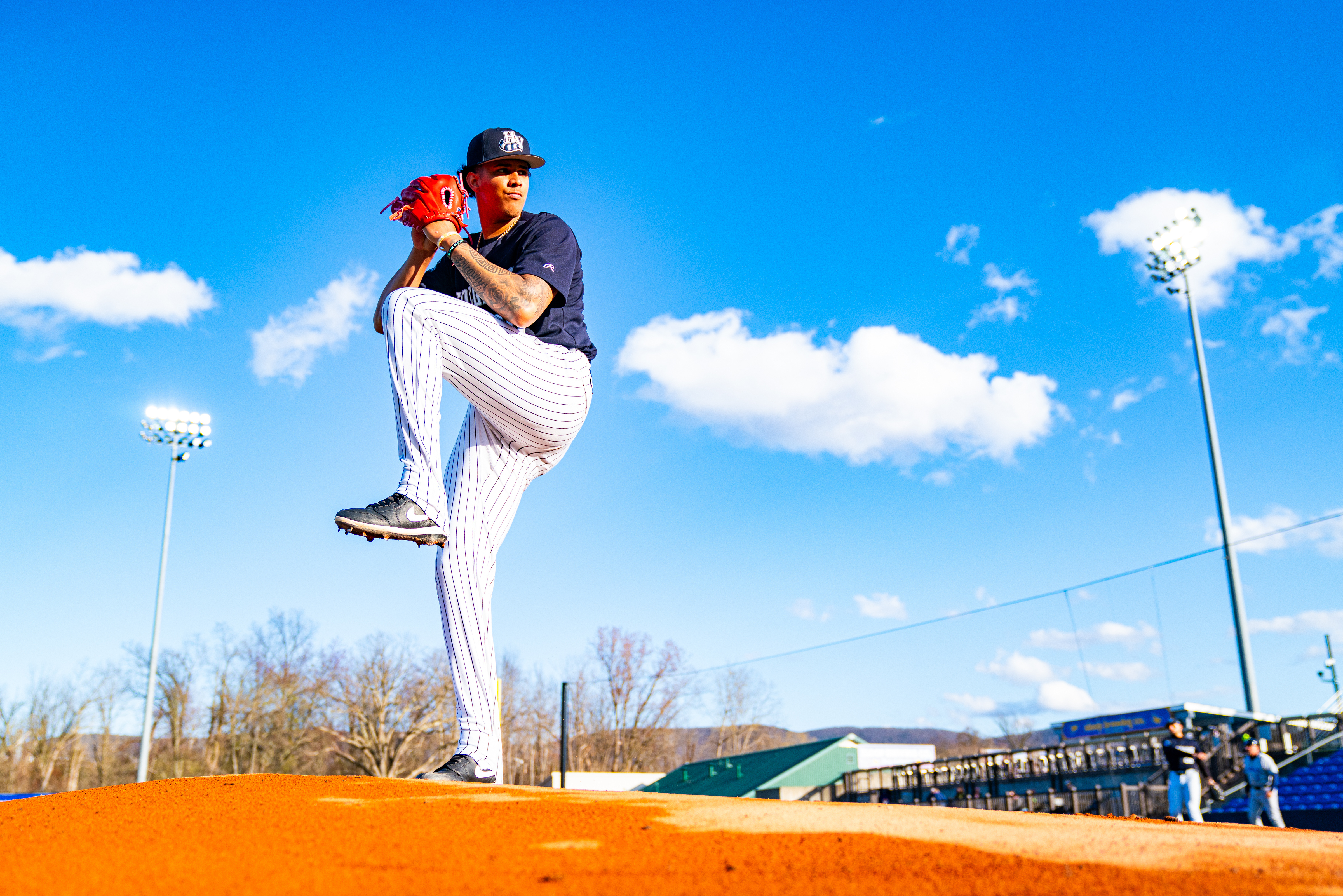 A quick riser in an organization full of them, Lagrange had a short stay in Hudson Valley. After overpowering High-A hitters with his triple-digit fastball, the 6-foot-7 right-hander was promoted to Double-A Somerset in June. One of the most revealing moments during his time with the Renegades, though, was when he responded to a rough outing by taking a no-hitter into the sixth inning his next time out. (Photo Credit: Dave Janosz)