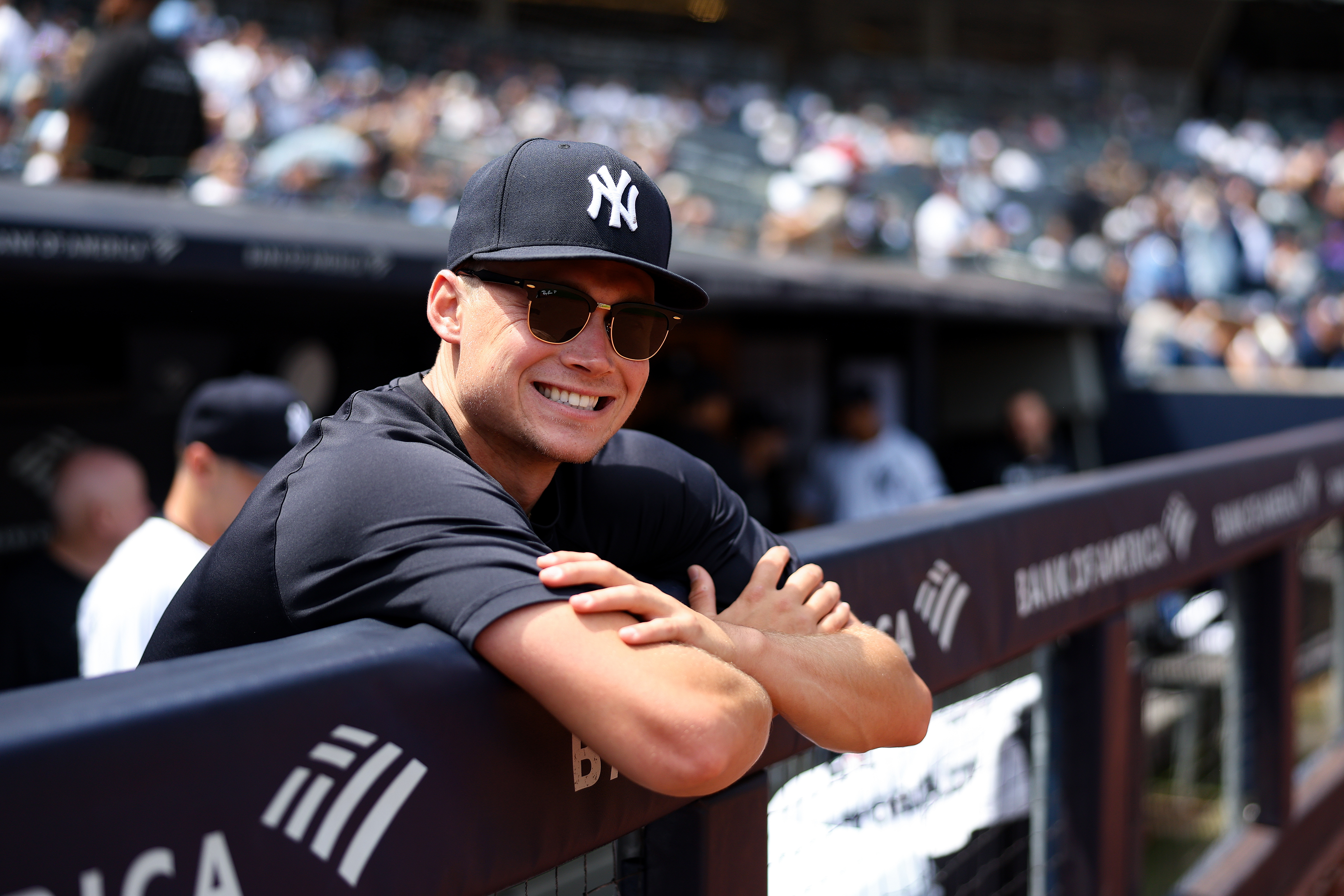 Big league life can be a whirlwind for any young prospect, but Warren is steadily coming into his own. After a rocky first few Major League starts in which he struggled to trust his pitches, the 2021 eighth-round pick found his footing. Where he was once admittedly afraid of contact, the confident 26-year-old now seeks to be the aggressor at all times. (Photo Credit: New York Yankees)
