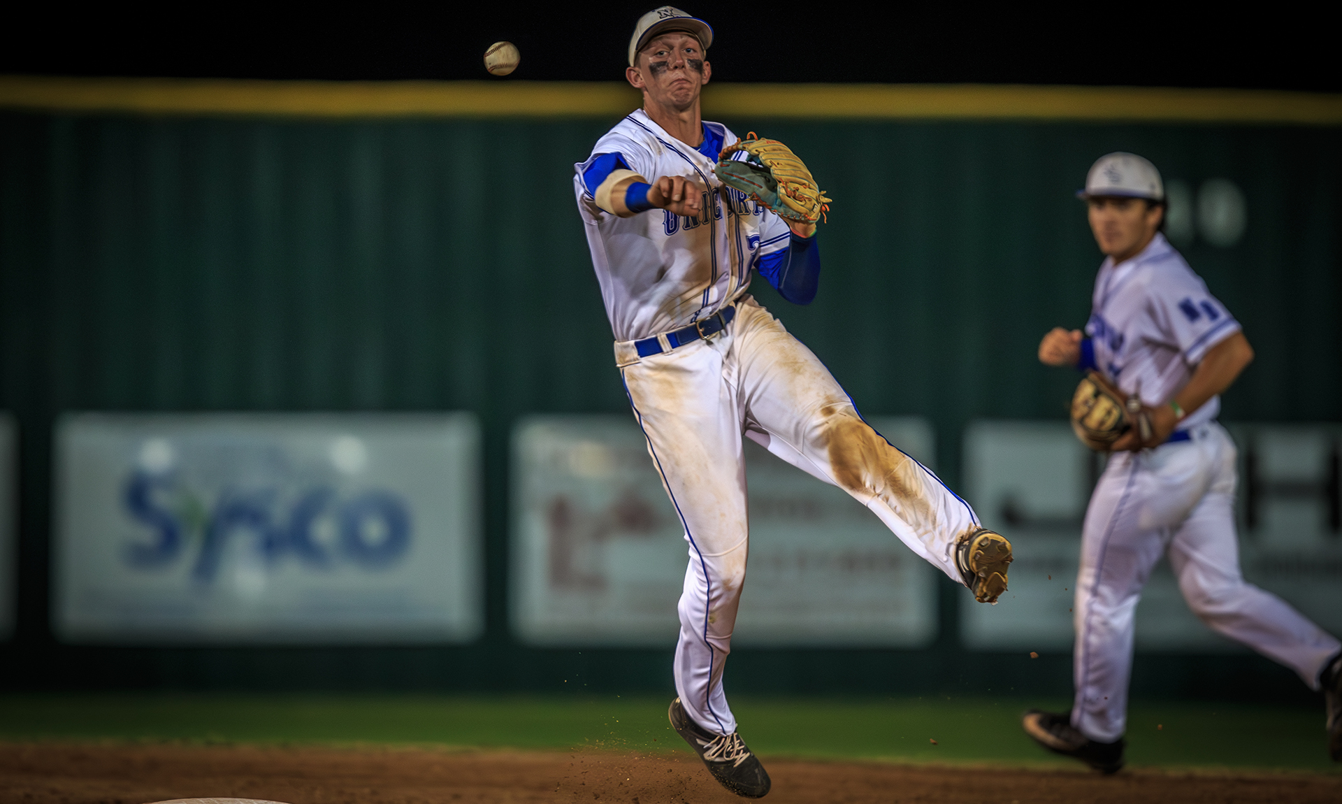 Jordan Westburg playing for the New Braunfels High School baseball team.