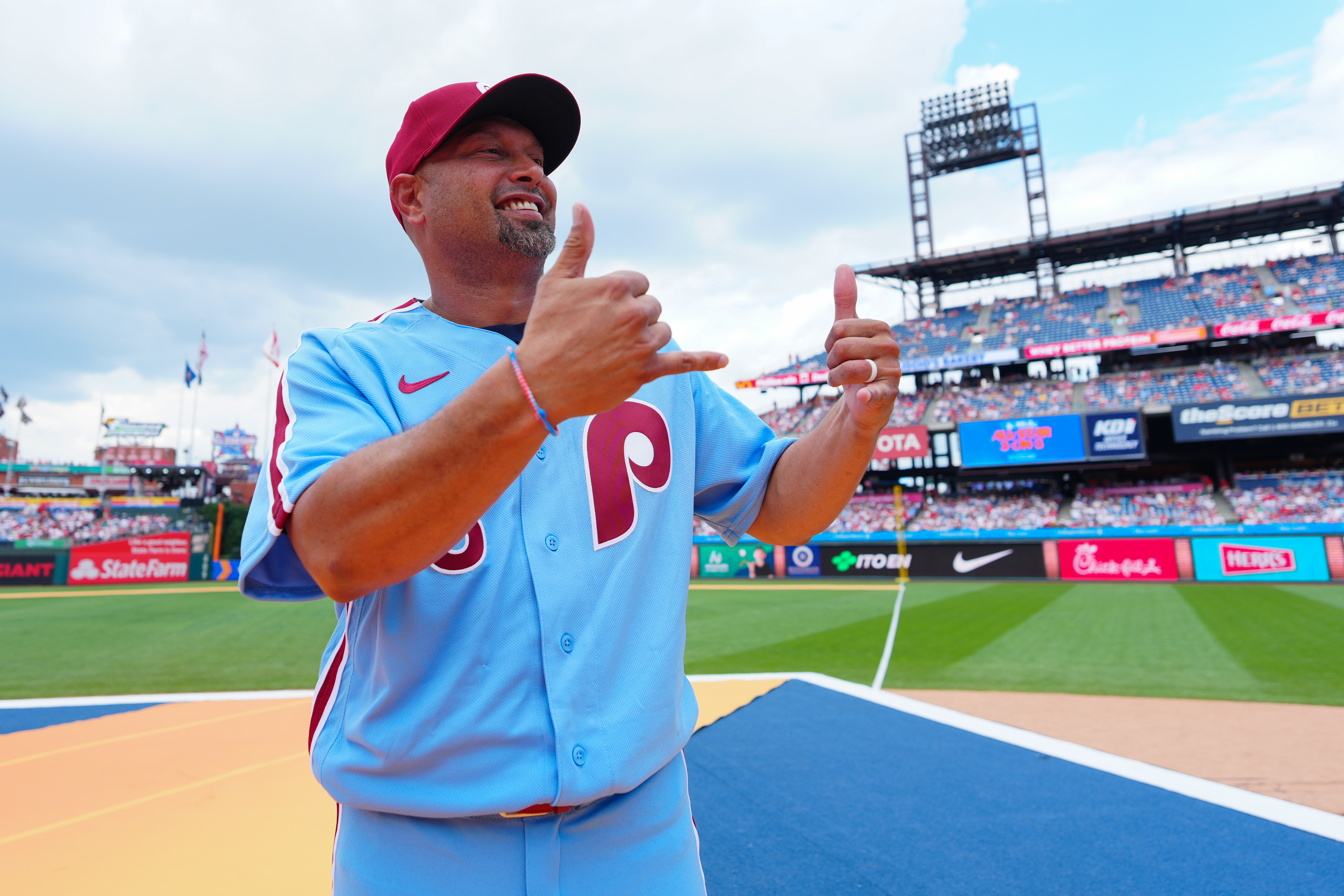 Shane Victorino at the 2026 All-Star Game festivities in Philadelphia (Getty Images)