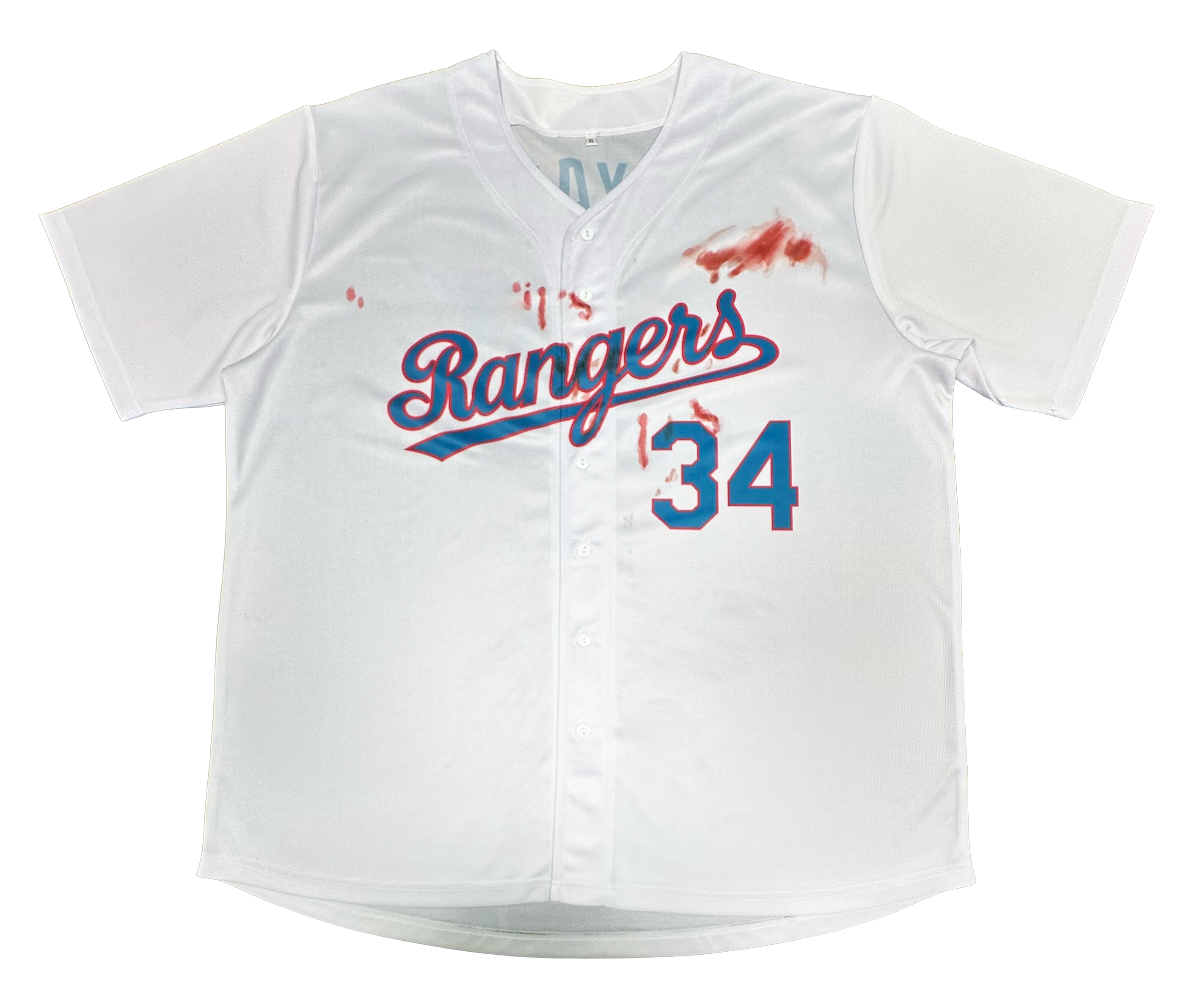 Nolan Ryan Bloody Lip Jersey presented by Globe Life (May 29 giveaway)