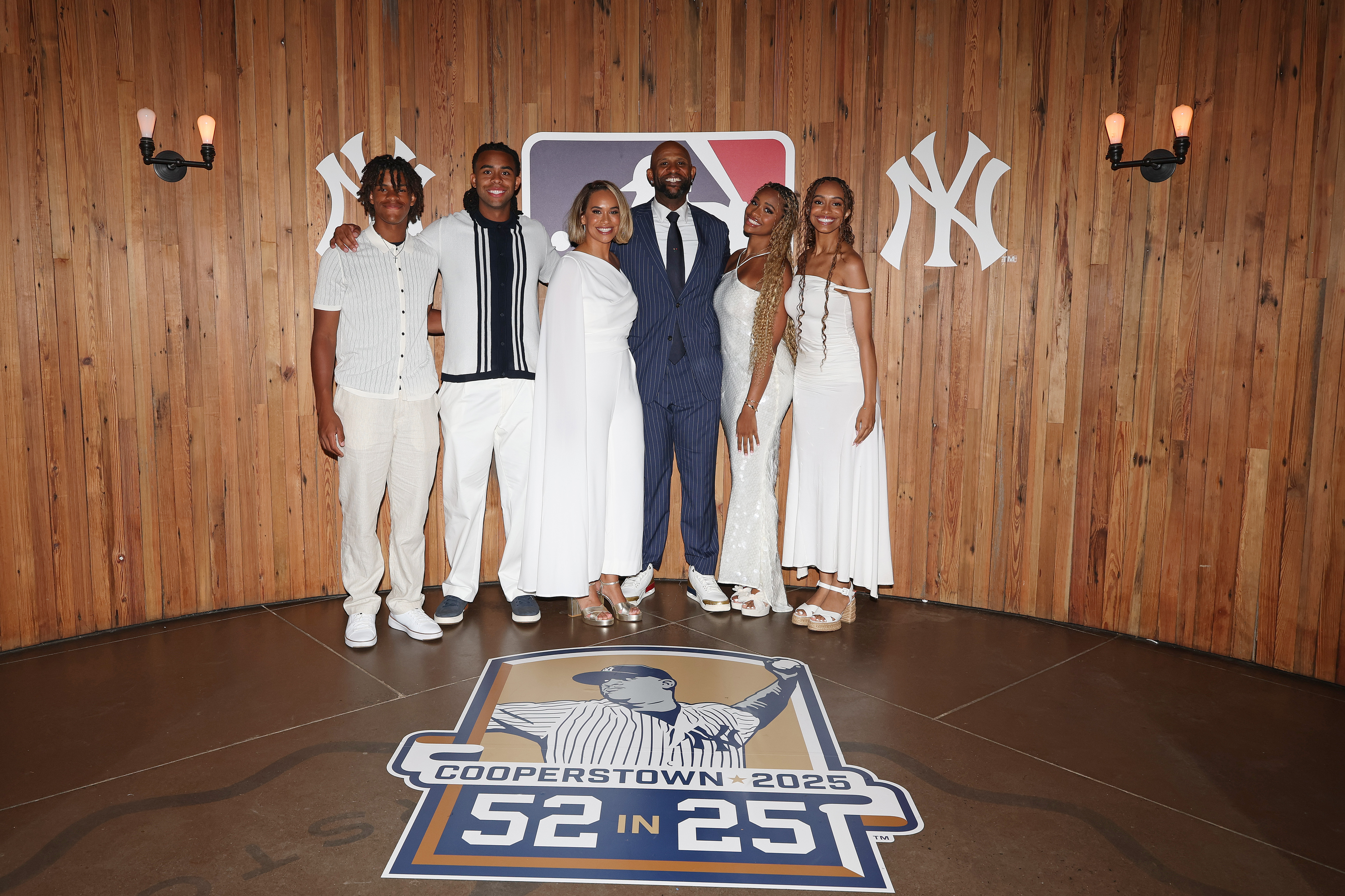 The parties in Sabathia’s honor in Cooperstown this past July were expected from the moment he retired in 2019. Car troubles on the way there made the family’s trip from their New Jersey home to upstate New York a bit challenging, but “when we’re all together,” the newly minted Hall of Famer said, “No matter what happens, we know we can get through it.” (Photo Credit: New York Yankees)