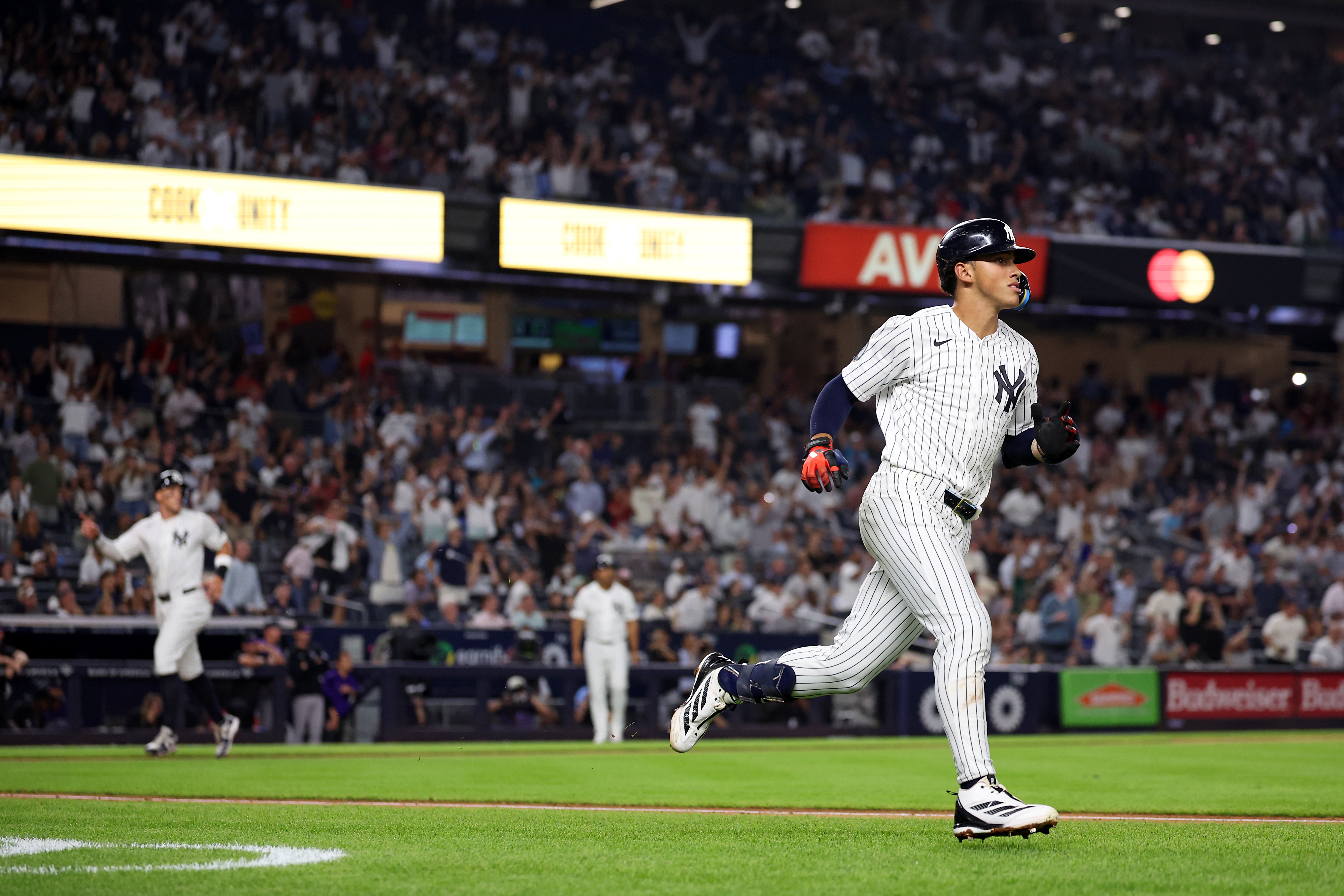 Lombard’s postseason story is thus far unwritten, but over his first months in New York, he provided a glimpse of what the future might hold. His grand slam on Sept. 9 -- the Yankees’ first slam this season -- is the type of moment October heroes are made of. Whatever transpires, Lombard’s levelheaded approach all but ensures that he will handle it well. “Everything I can control,” he says, “is going to stay the same.” (Photo Credit: New York Yankees)