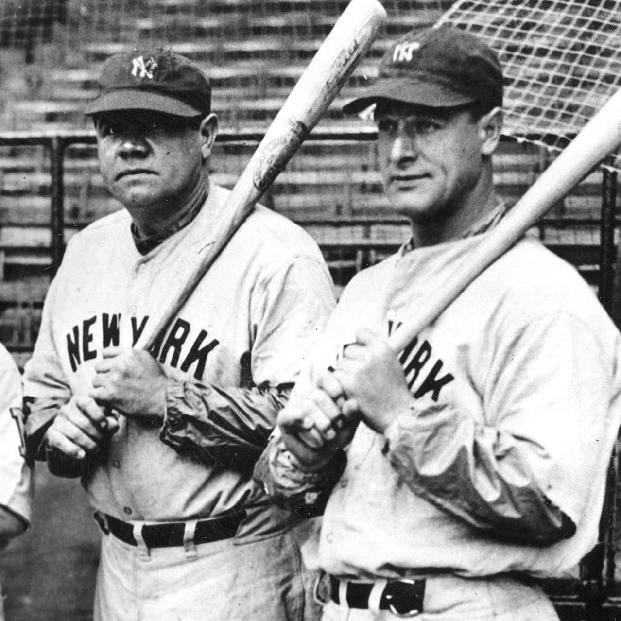 Babe Ruth and Lou Gehrig