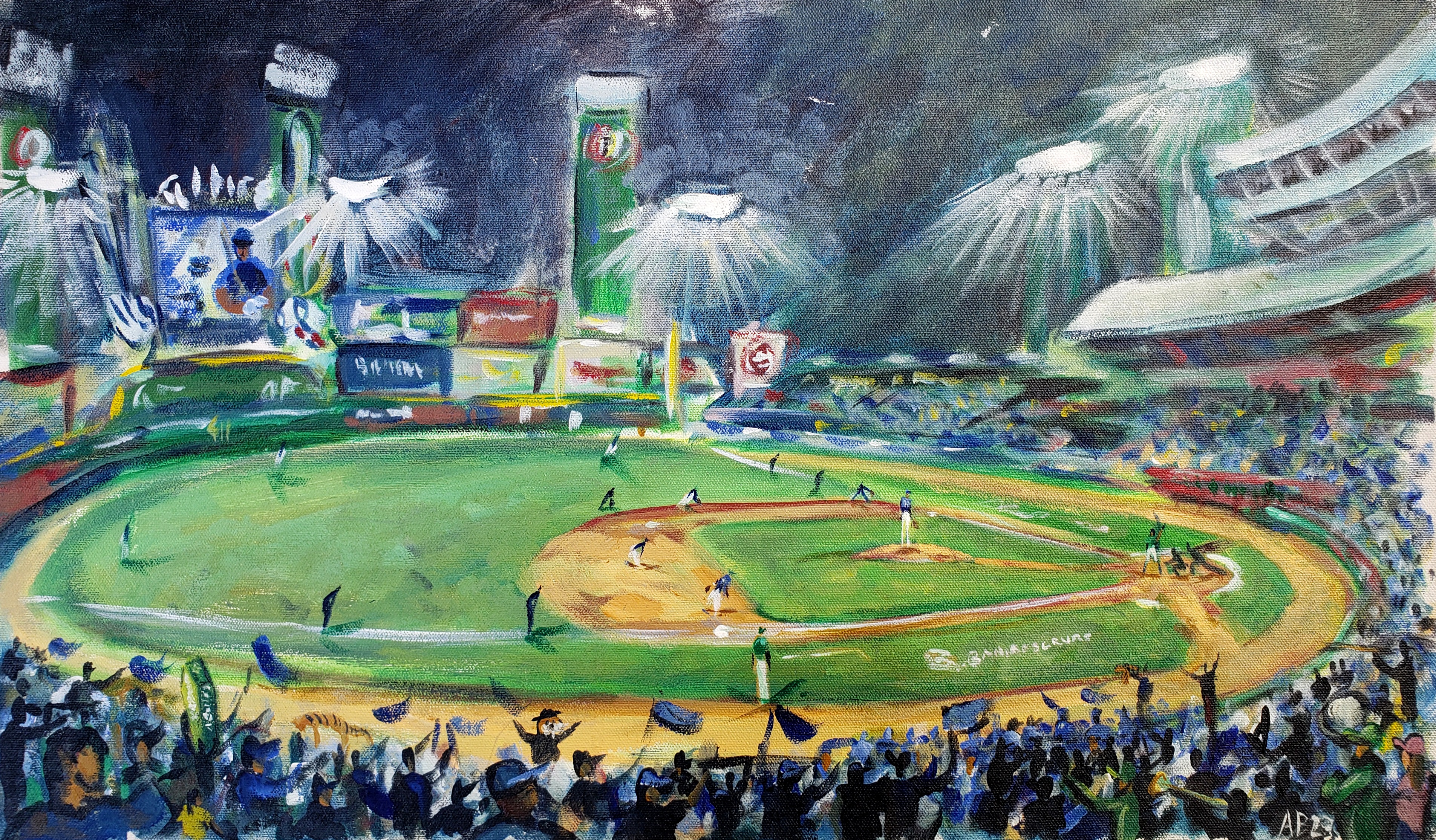 LIDOM Finals Game 5 2023 at the Estadio Quisqueya Juan Marichal in Santo Domingo, Dominican Republic by Andy Brown.