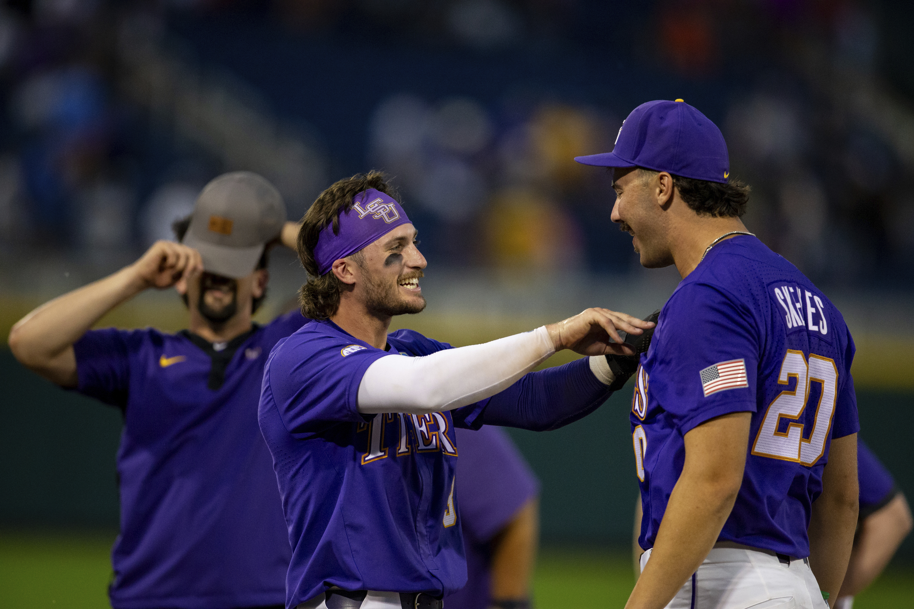 Paul Skenes and Dylan Crews during their time at LSU (AP Images)