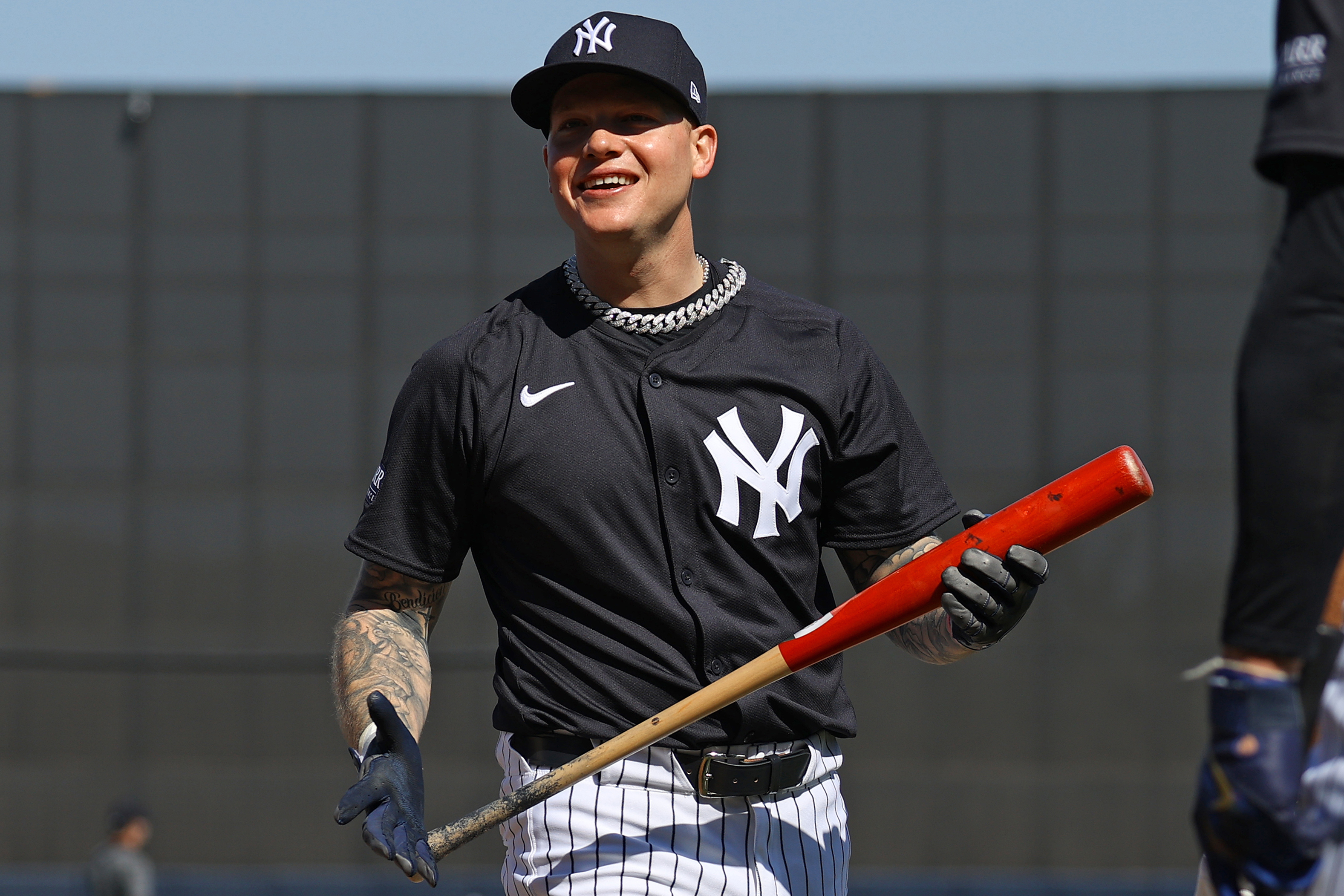 Players such as Aaron Judge were big fans of Alex Verdugo when the outfielder played for Boston. Now moving to the other side of the heated rivalry, Verdugo is excited to show his new fans what they have. “I think when they see me play every day and they see me bust my butt and work hard, I think they’ll like what they see,” he says. (Photo Credit: New York Yankees)