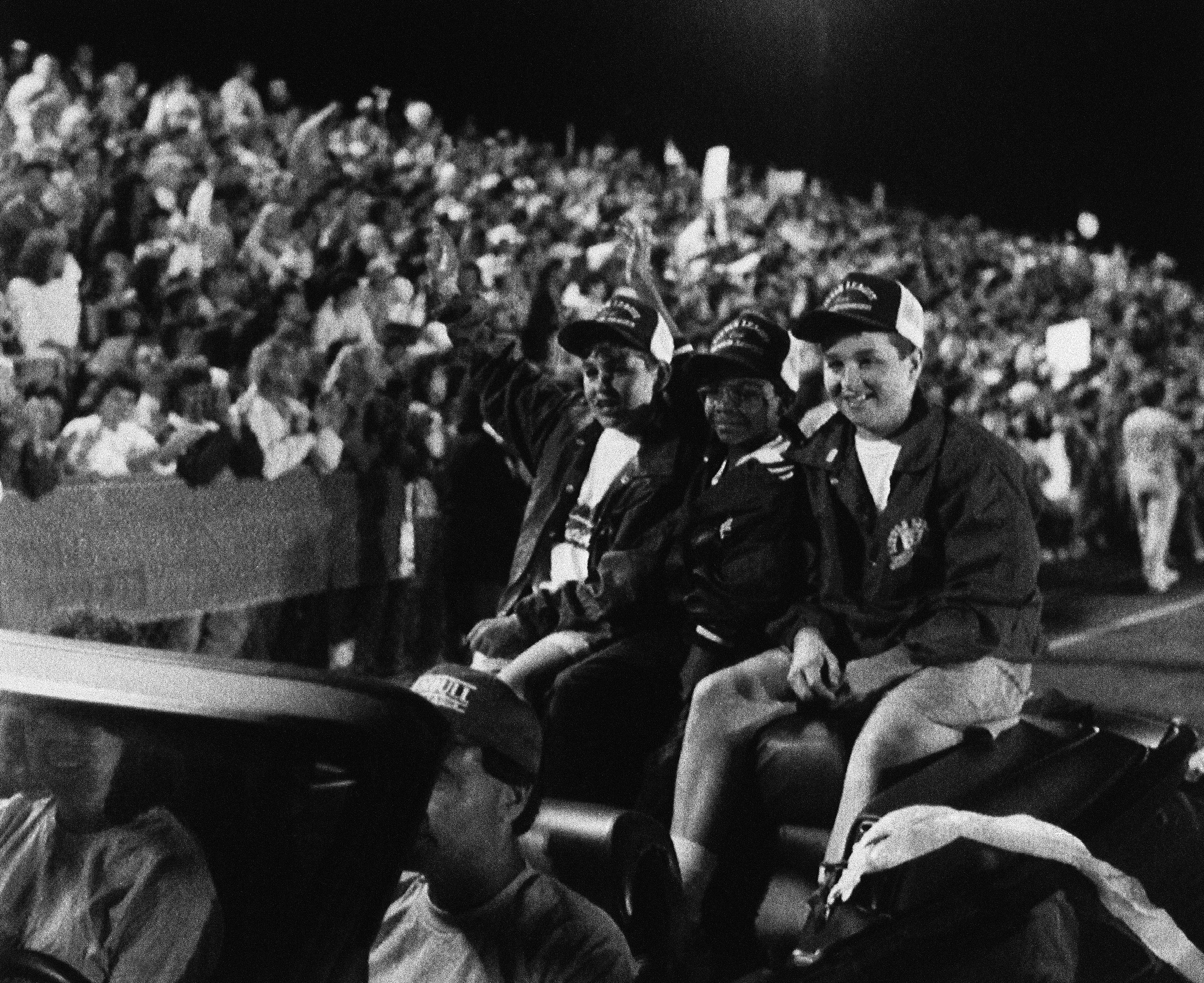 Members of the Trumbull Little League team in 1989