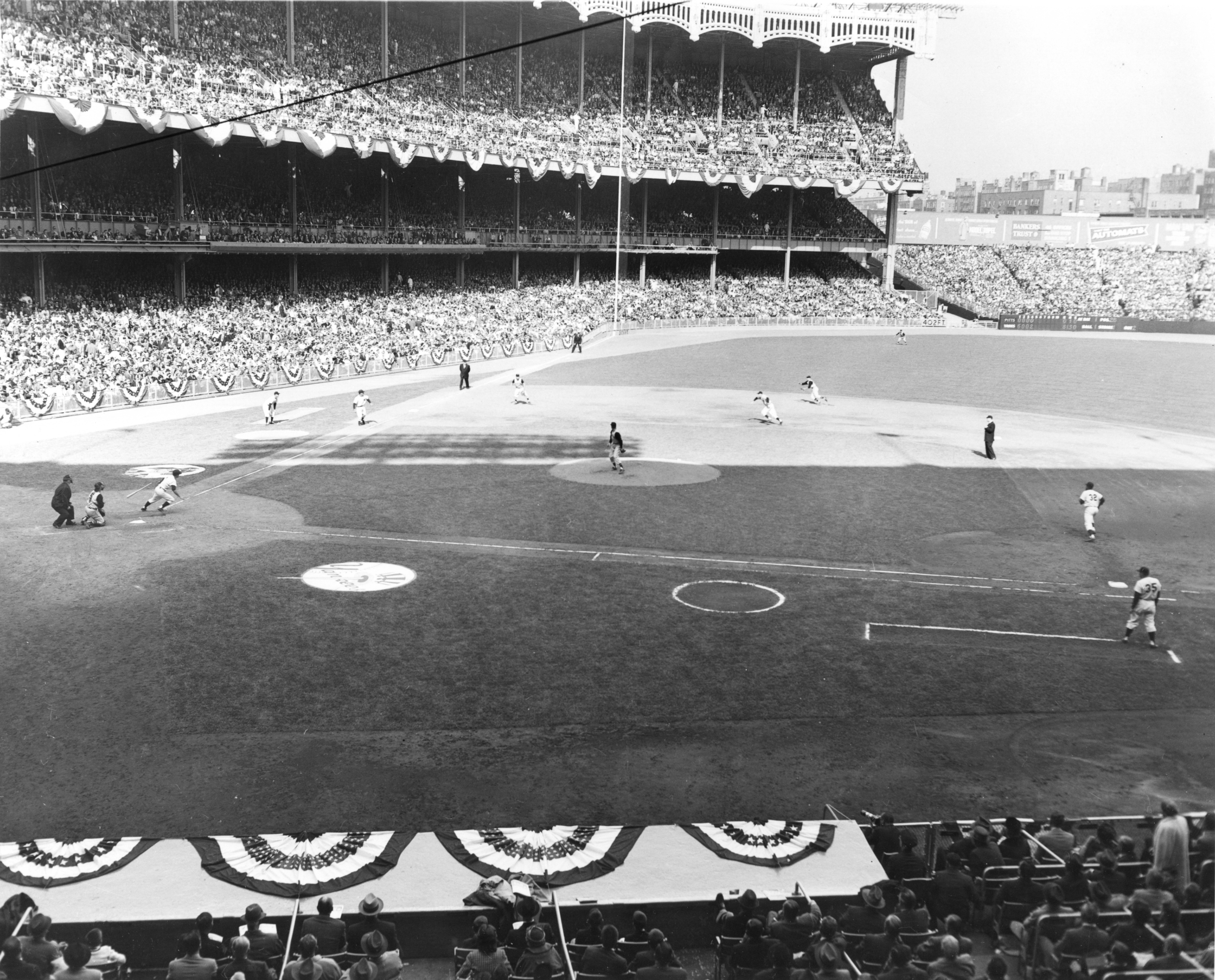 Richardson had already made history by hitting the first World Series grand slam at Yankee Stadium when he came up with the bases loaded again in the fourth inning. His two-run single (above) gave him six RBIs — still the high-water mark for a single game in the Fall Classic — and he remains the only player from a losing team to be named World Series MVP.
