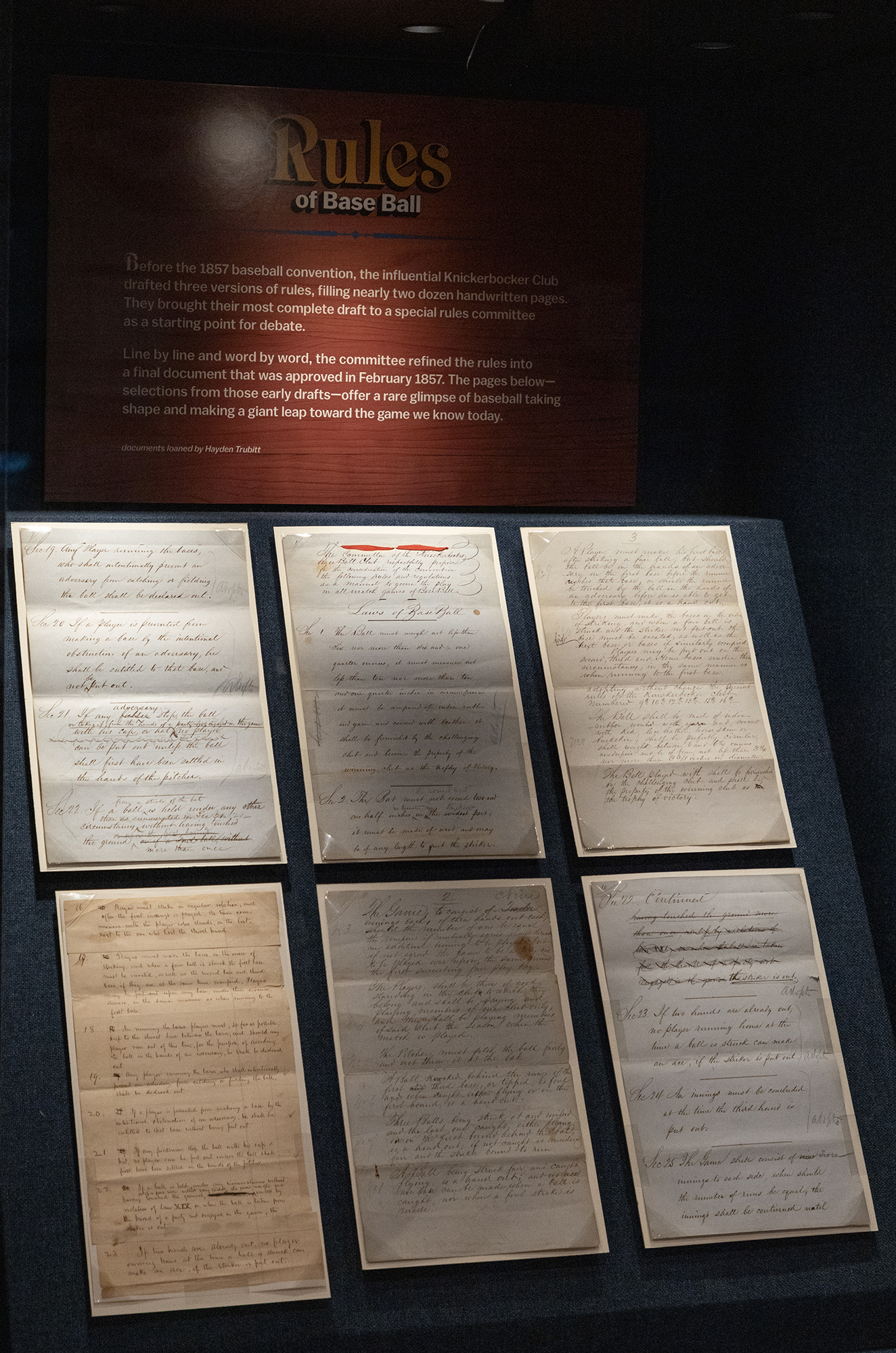 Milo Stewart Jr./National Baseball Hall of Fame and Museum