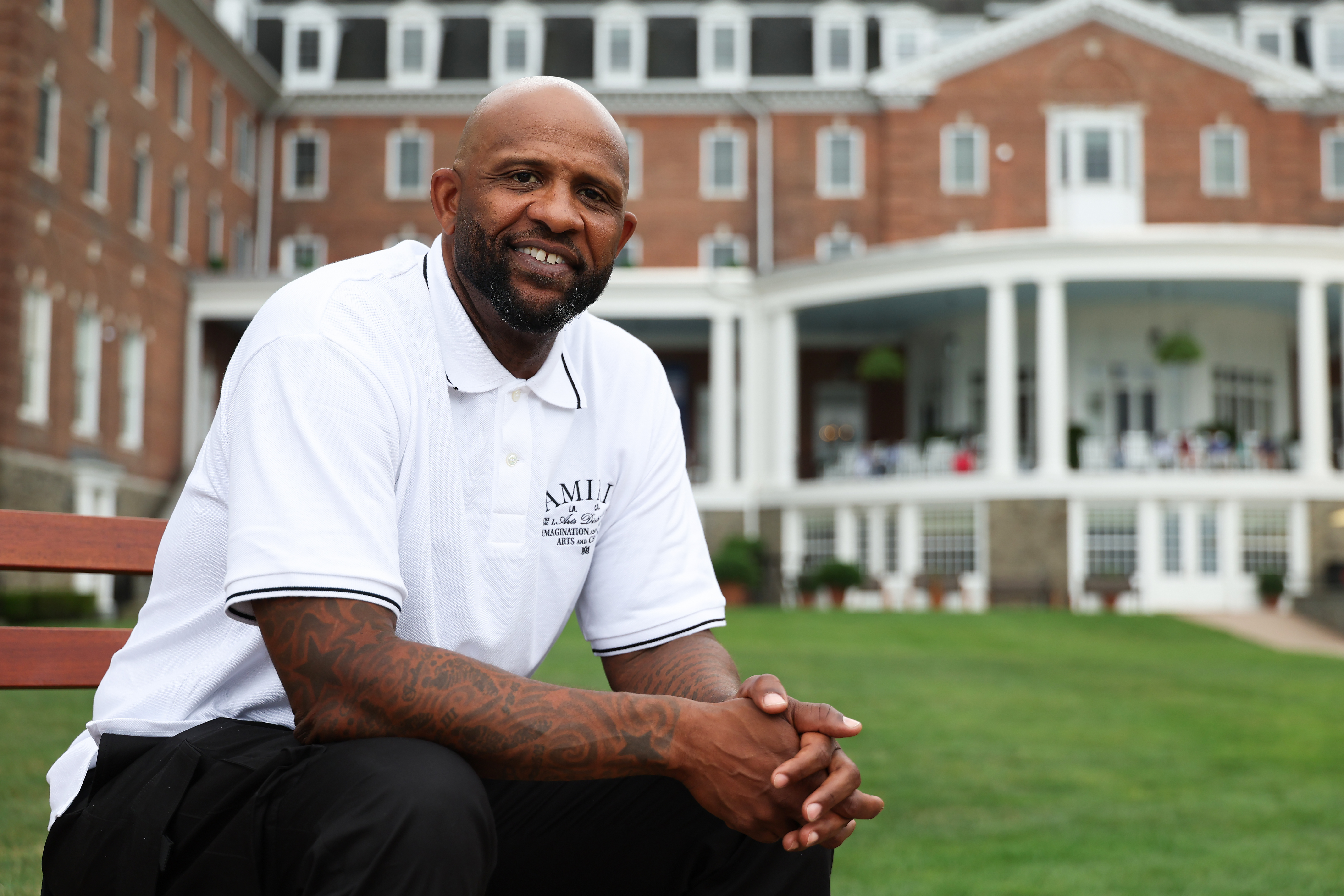 A first-ballot electee, Sabathia began building his legacy in Cleveland and Milwaukee, but he became a champion and a legend in the Bronx. “Having a chance to be on both sides of it,” he said in an interview outside The Otesaga hotel, “I love being a Yankee more than anything.” Now a member of the sport’s most celebrated fraternity, and with a Yankees insignia etched on his Hall of Fame plaque, Sabathia will bring his ever-present smile and unmistakable laugh to induction weekends for years to come. (Photo Credit: New York Yankees)