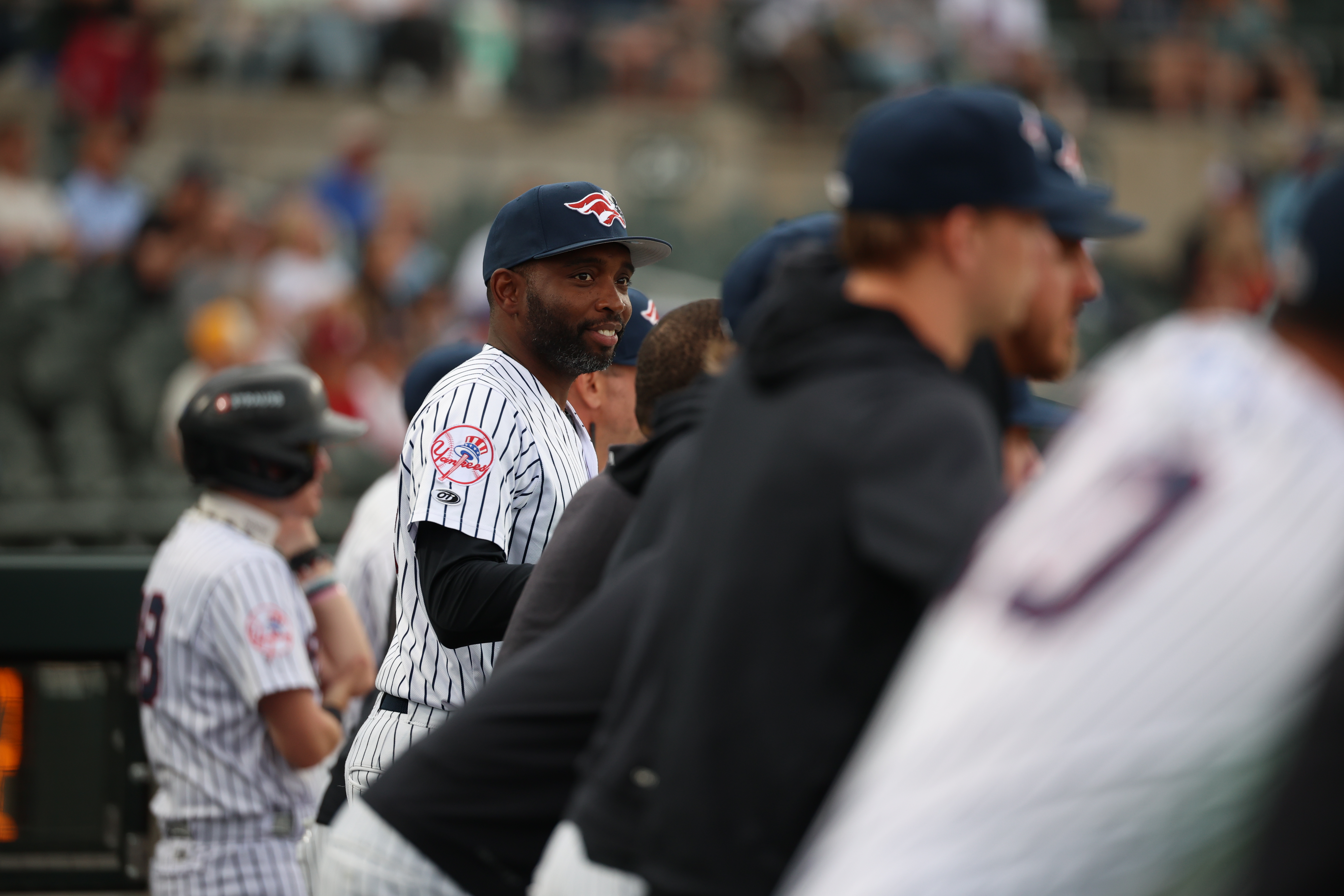 Always a welcoming presence in the Patriots’ dugout, Cooper has much wisdom to impart on his Double-A players. His outlook is simple: “Be there for the players, develop and meet the objectives that player development sets out for them,” the 44-year-old says. After that, it’s what all managers strive to do: “Go out and win ballgames.” (Photo Credit: New York Yankees)