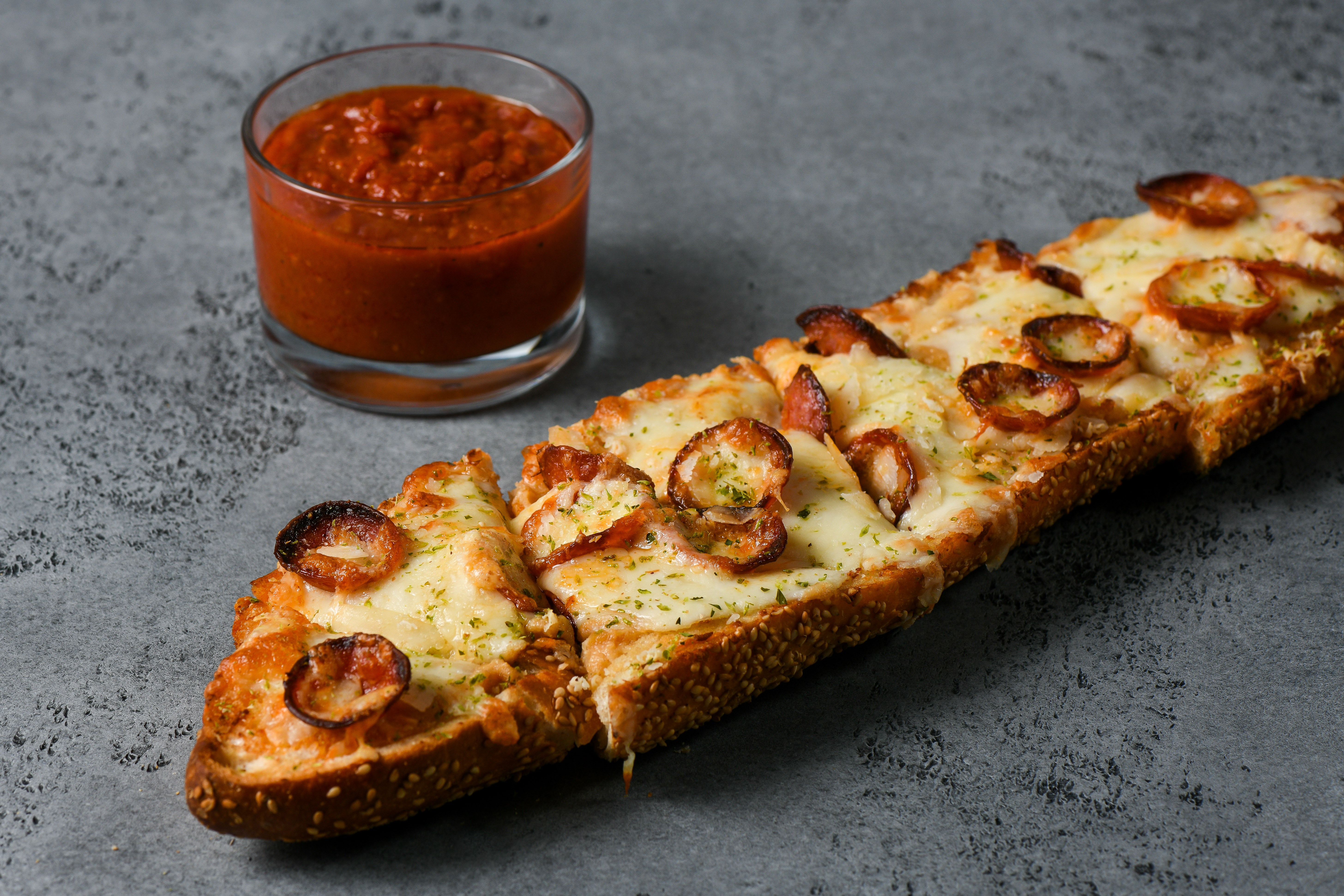 Chef Christian Petroni's Cheesy Garlic Bread