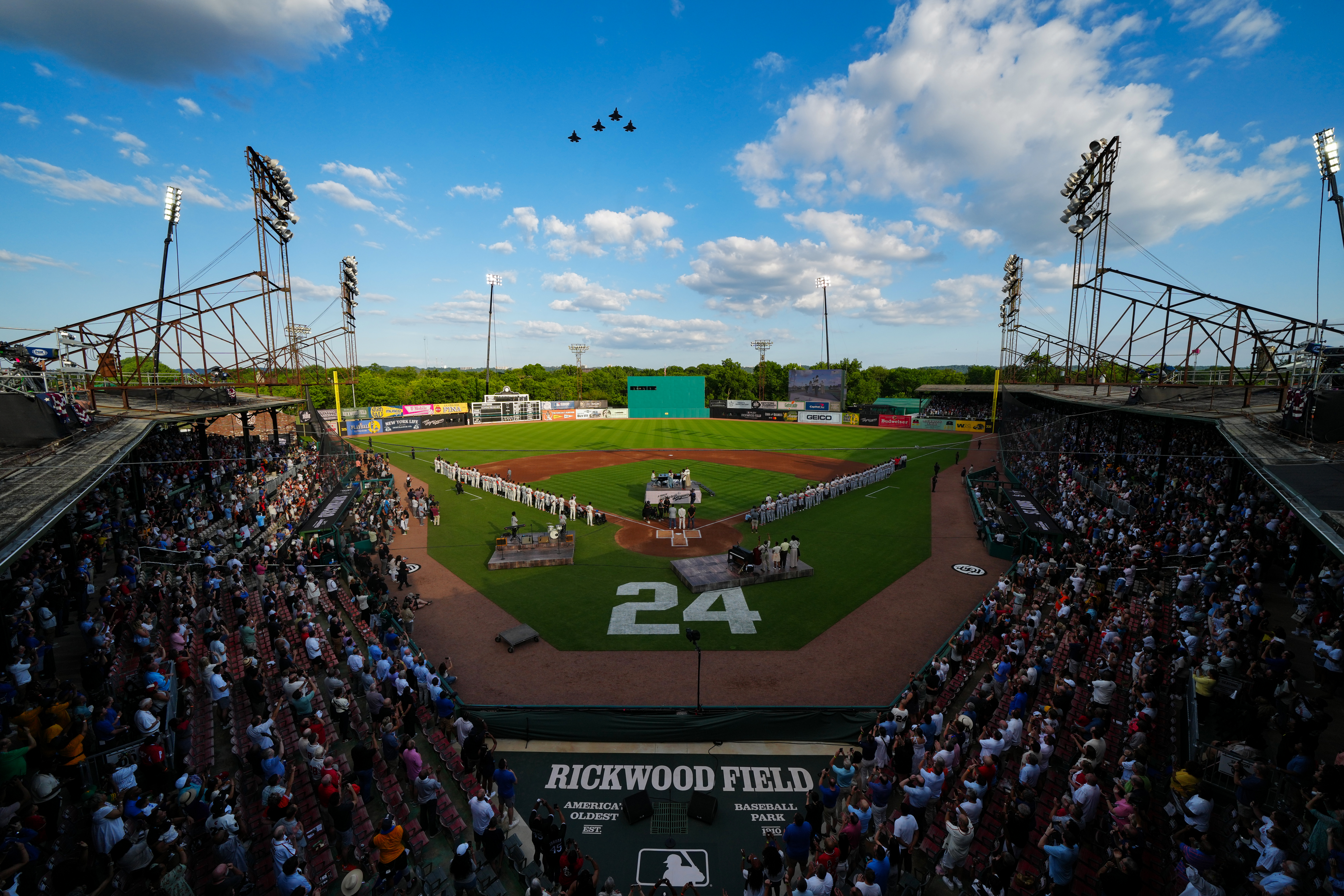 Rickwood Field pictured in June of 2024 (Getty Images)