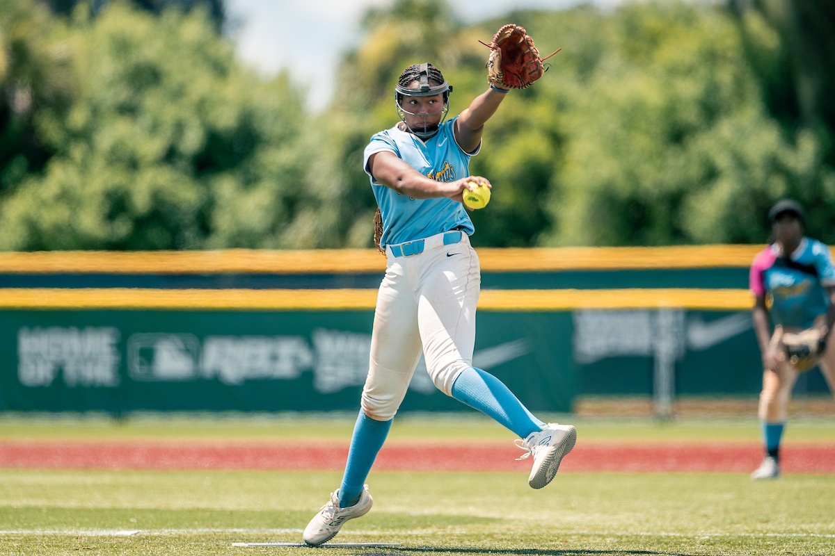 Alina Muhammad at the NIKE RBI Softball World Series